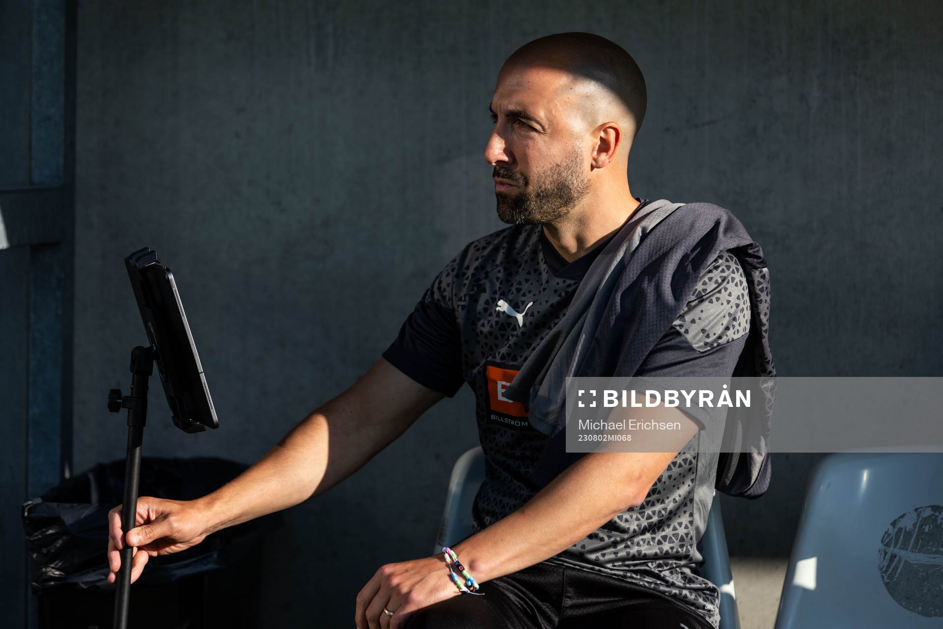 Assistant coach Martin Foyston of Häcken