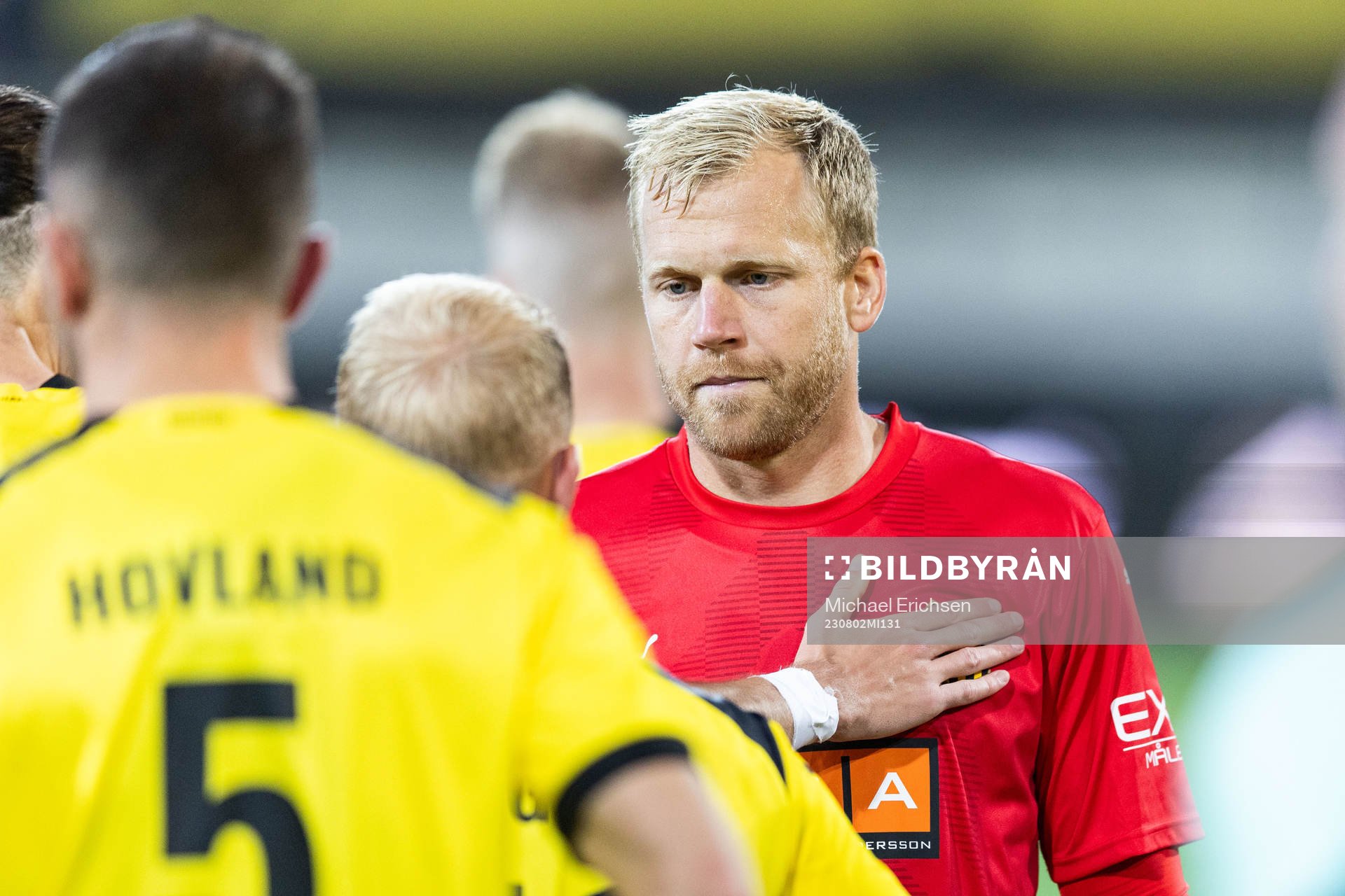 goalkeeper Peter Abrahamsson of Häcken