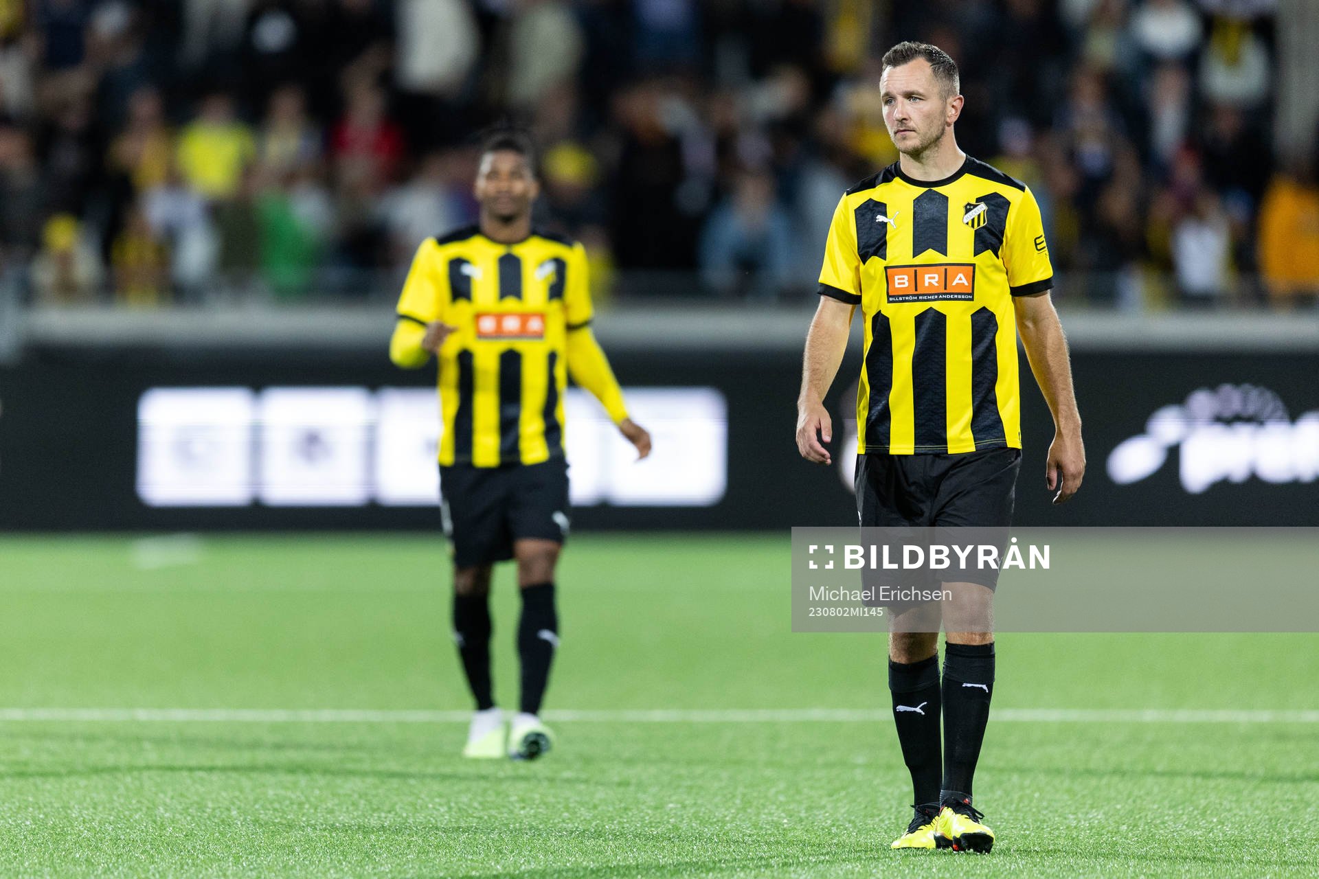 Even Hovland of Häcken looks dejected