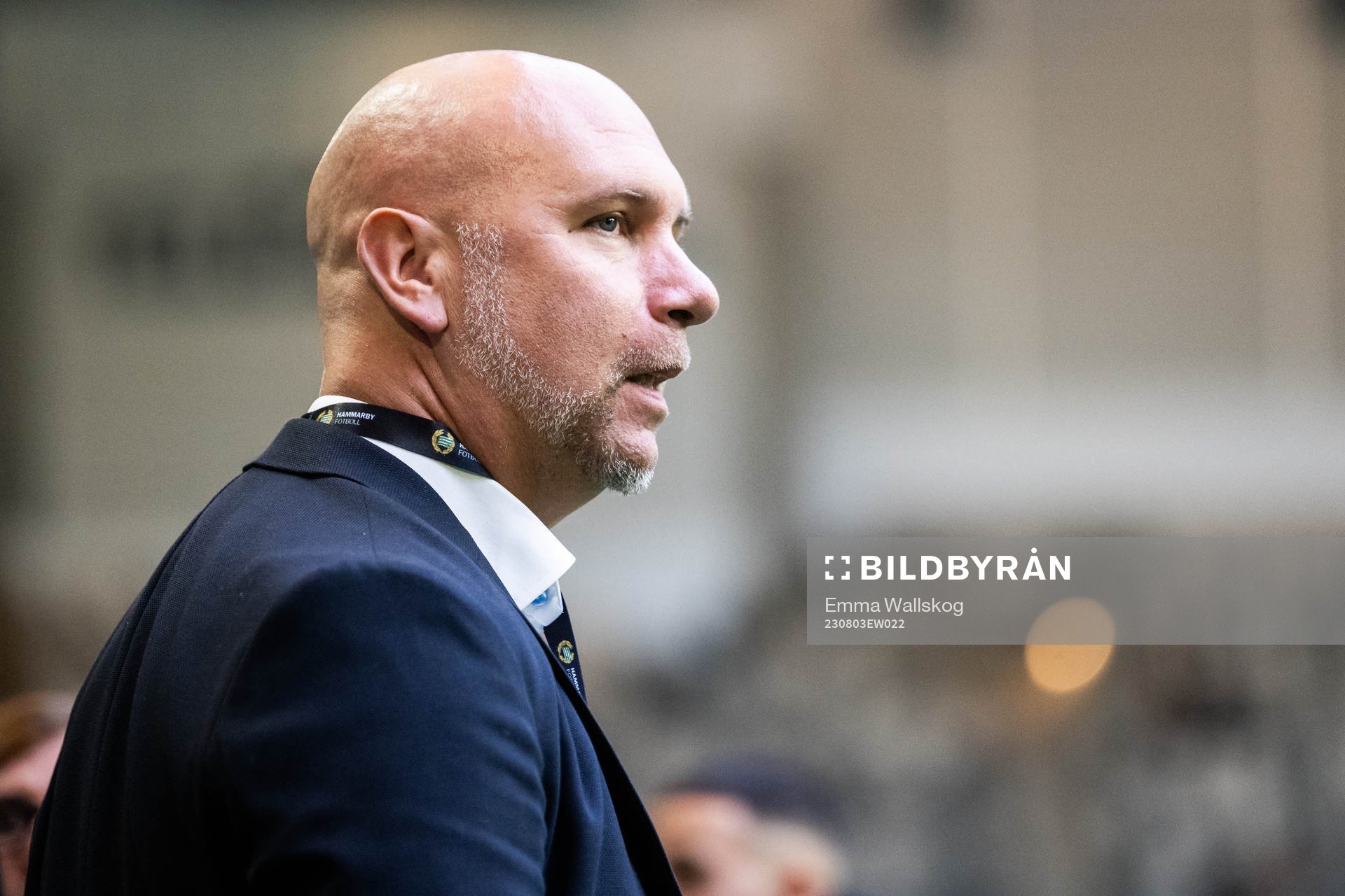 Mikael Hjelmberg, Director of Sports of Hammarby ahead of the UEFA Europa Conference League qualifying match between Hammarby and Twente on August 3, 2023 in Stockholm. 