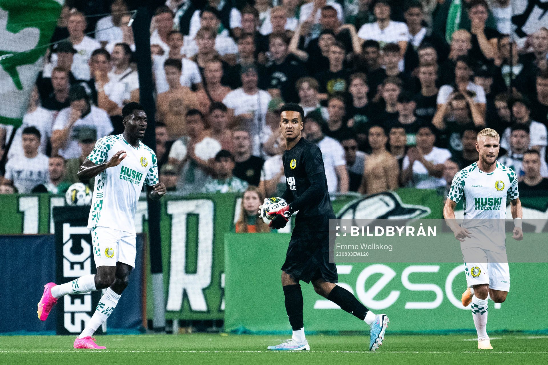 goalkeeper Oliver Dovin of Hammarby