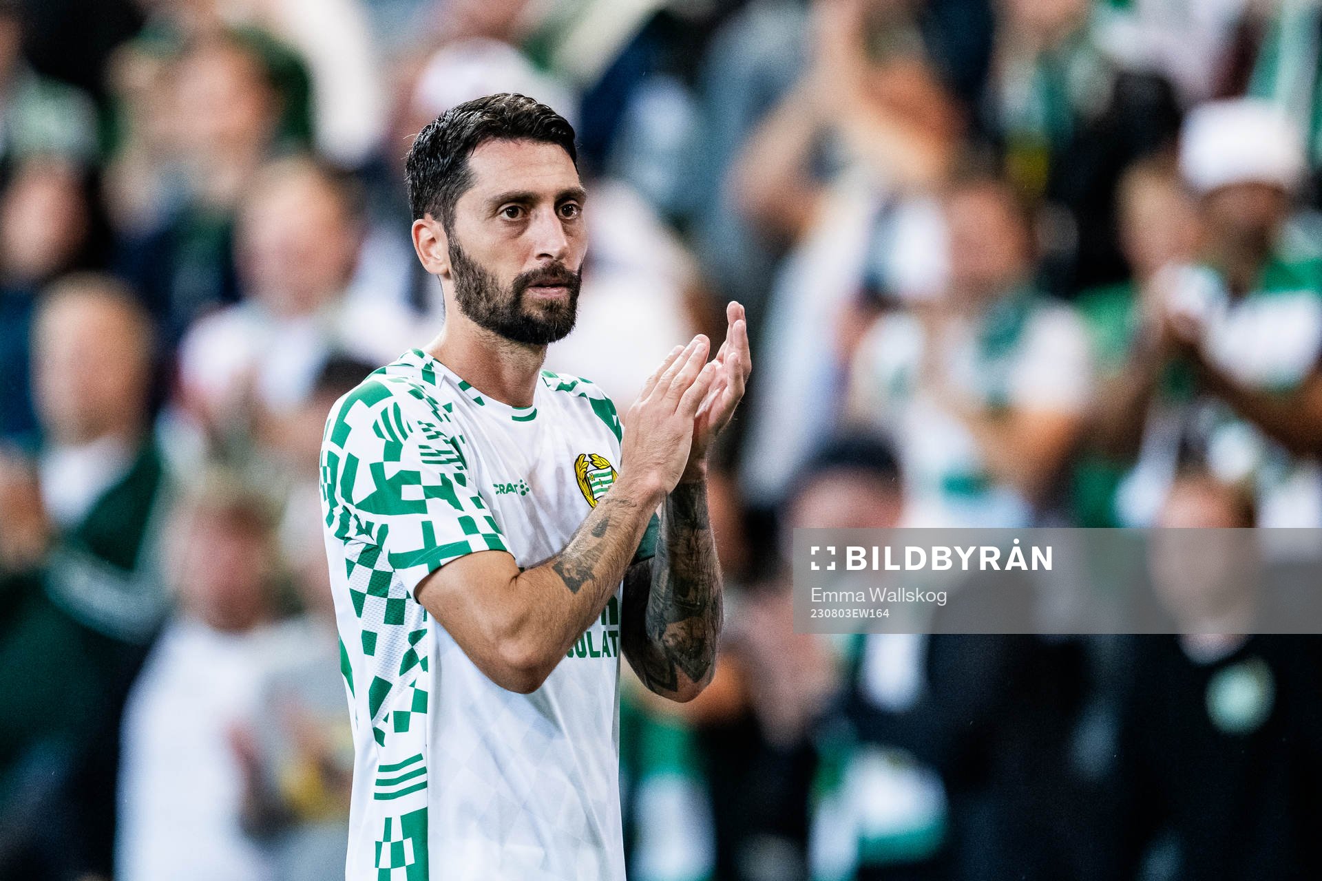 Nahir Besara of Hammarby looks dejected