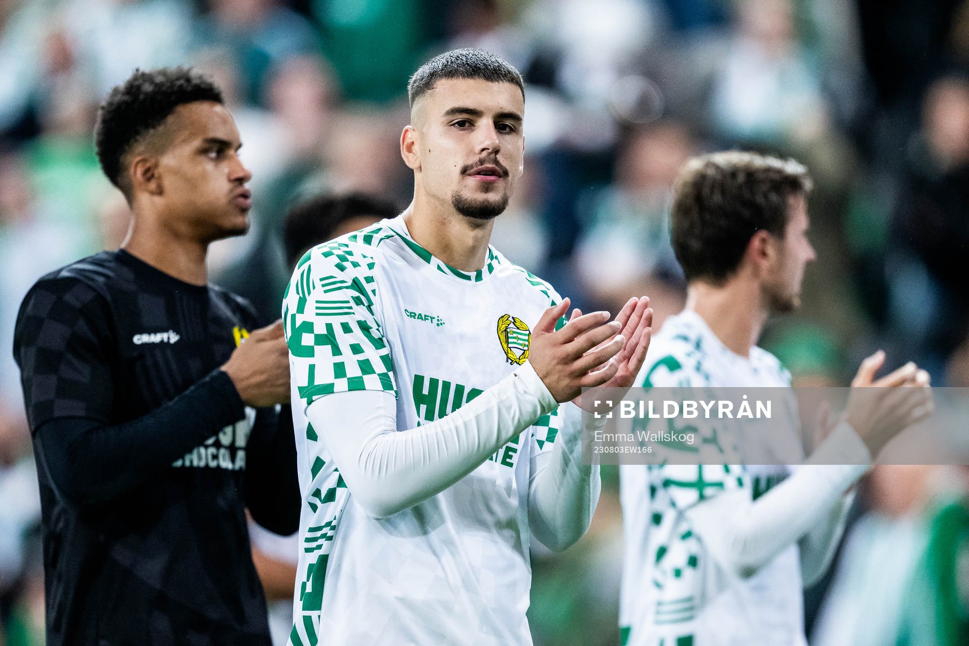 Edvin Kurtulus of Hammarby looks dejected