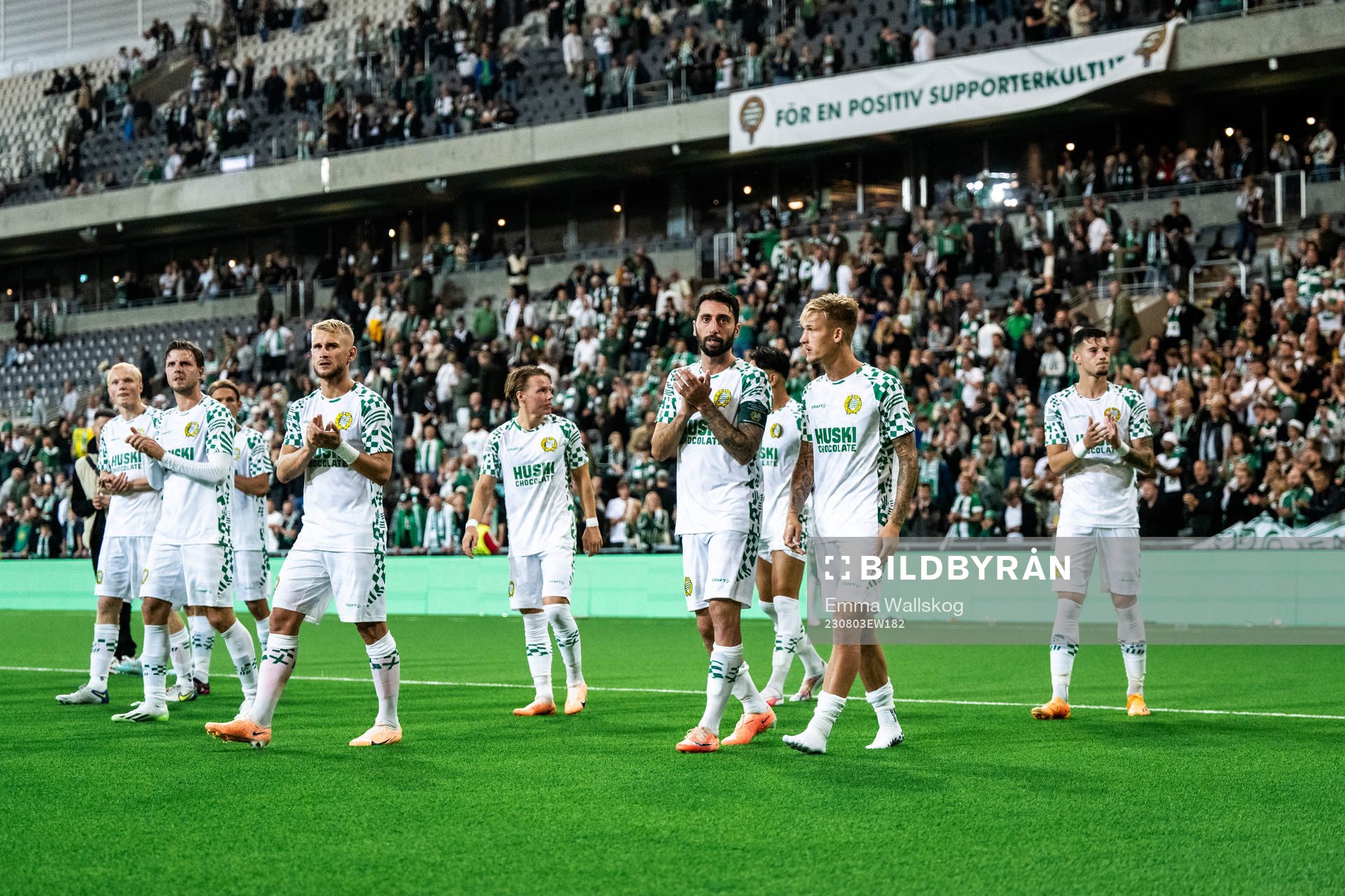 Players of Hammarby looks dejected