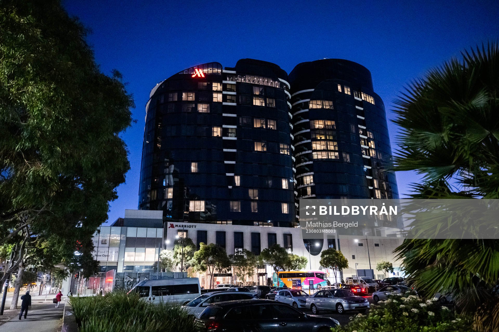 Melbourne Marriott Hotel Docklands, the team hotel of Sweden