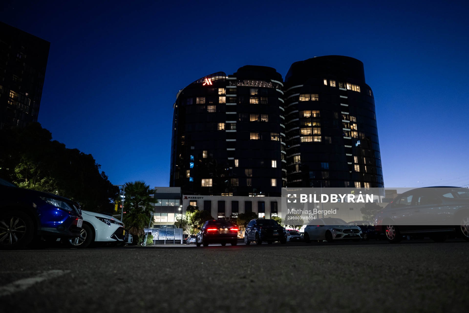 Melbourne Marriott Hotel Docklands, the team hotel of Sweden