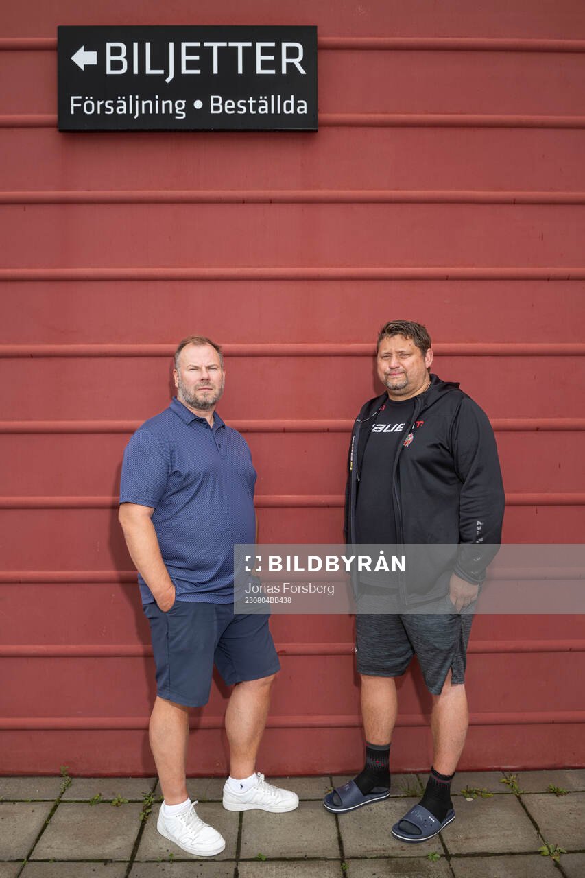 Modo hockeys sportchef Henrik Gradin och huvudtränare
