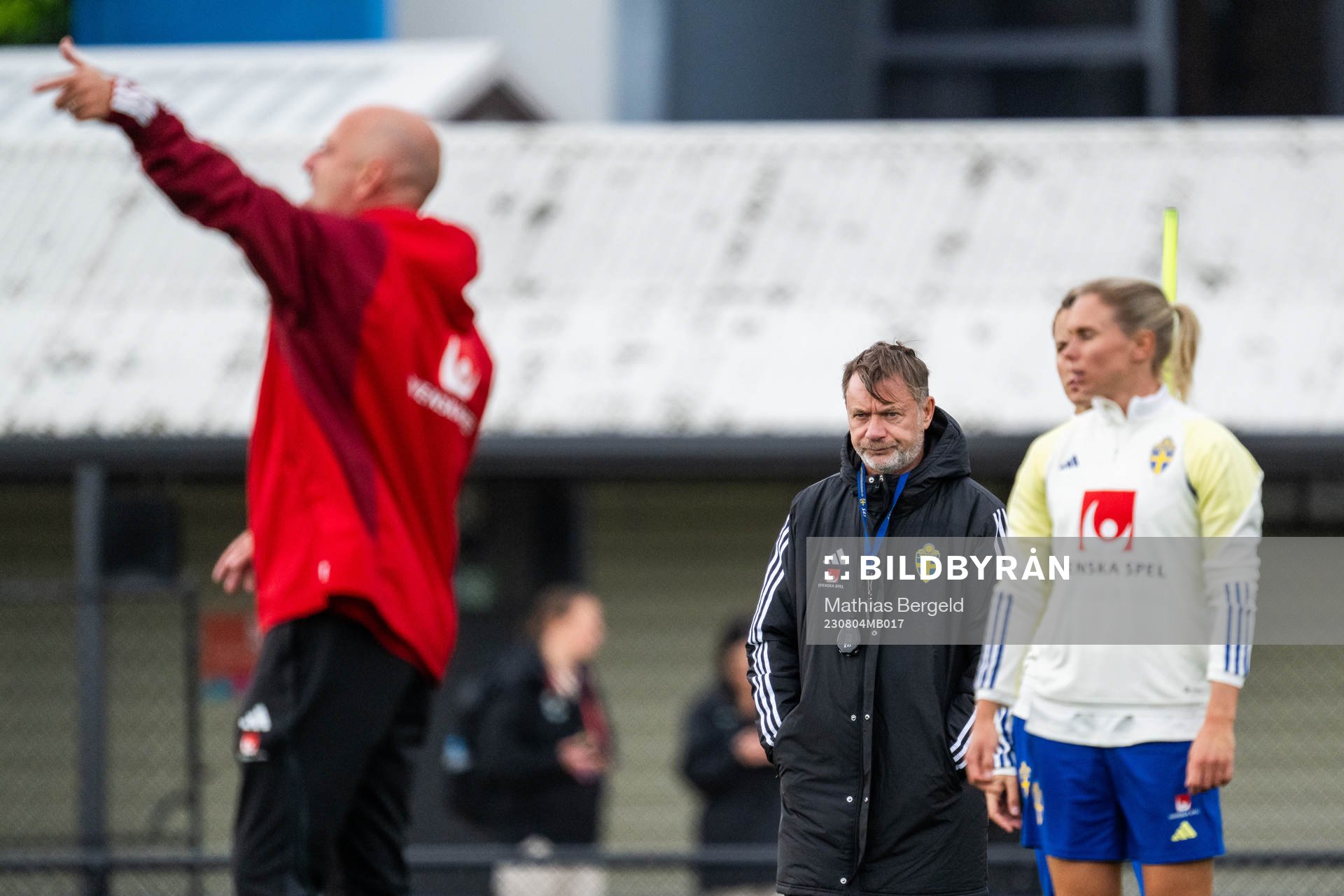 Head coach Peter Gerhardsson of the Swedish women's
