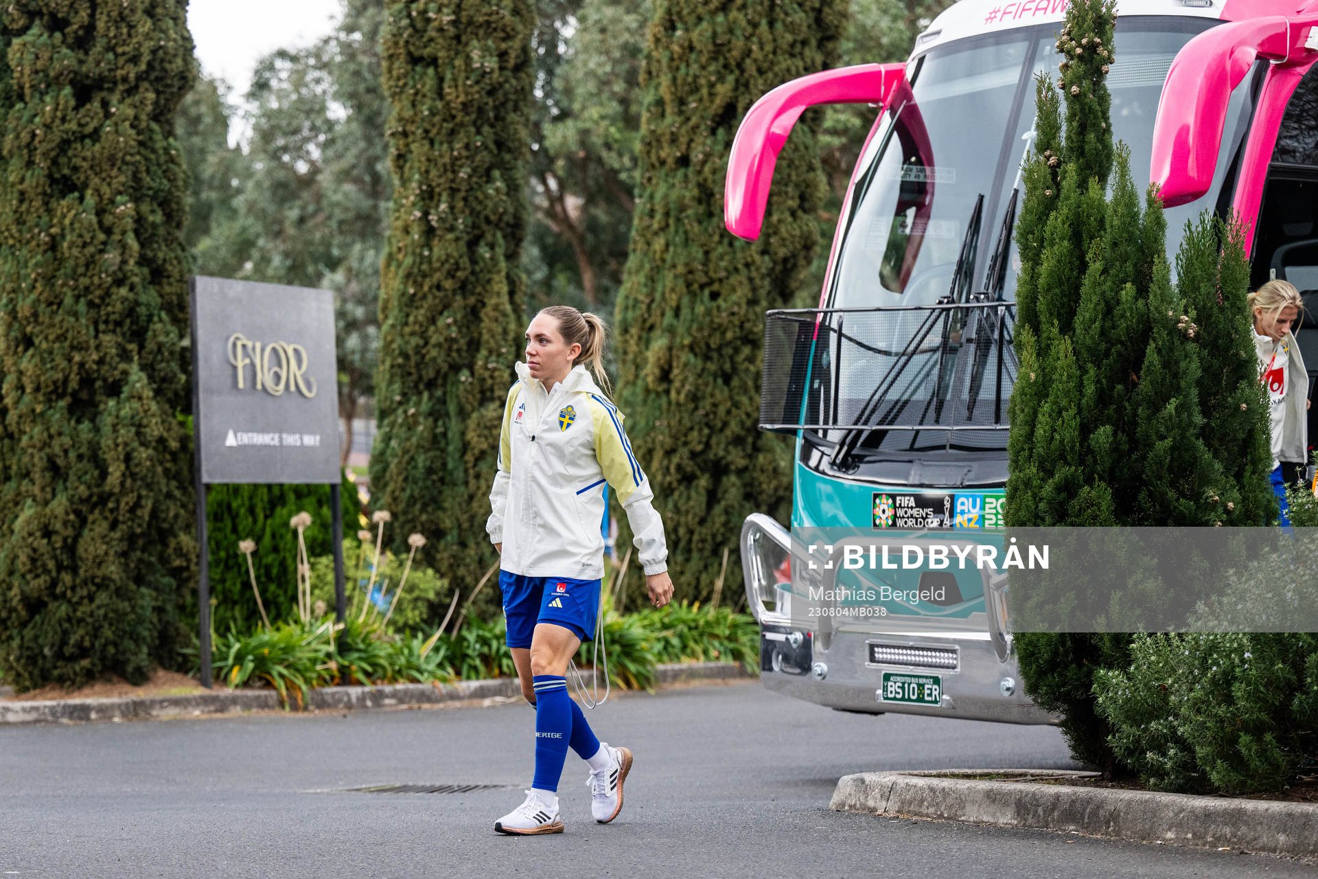 Elin Rubensson of the Swedish women's national football