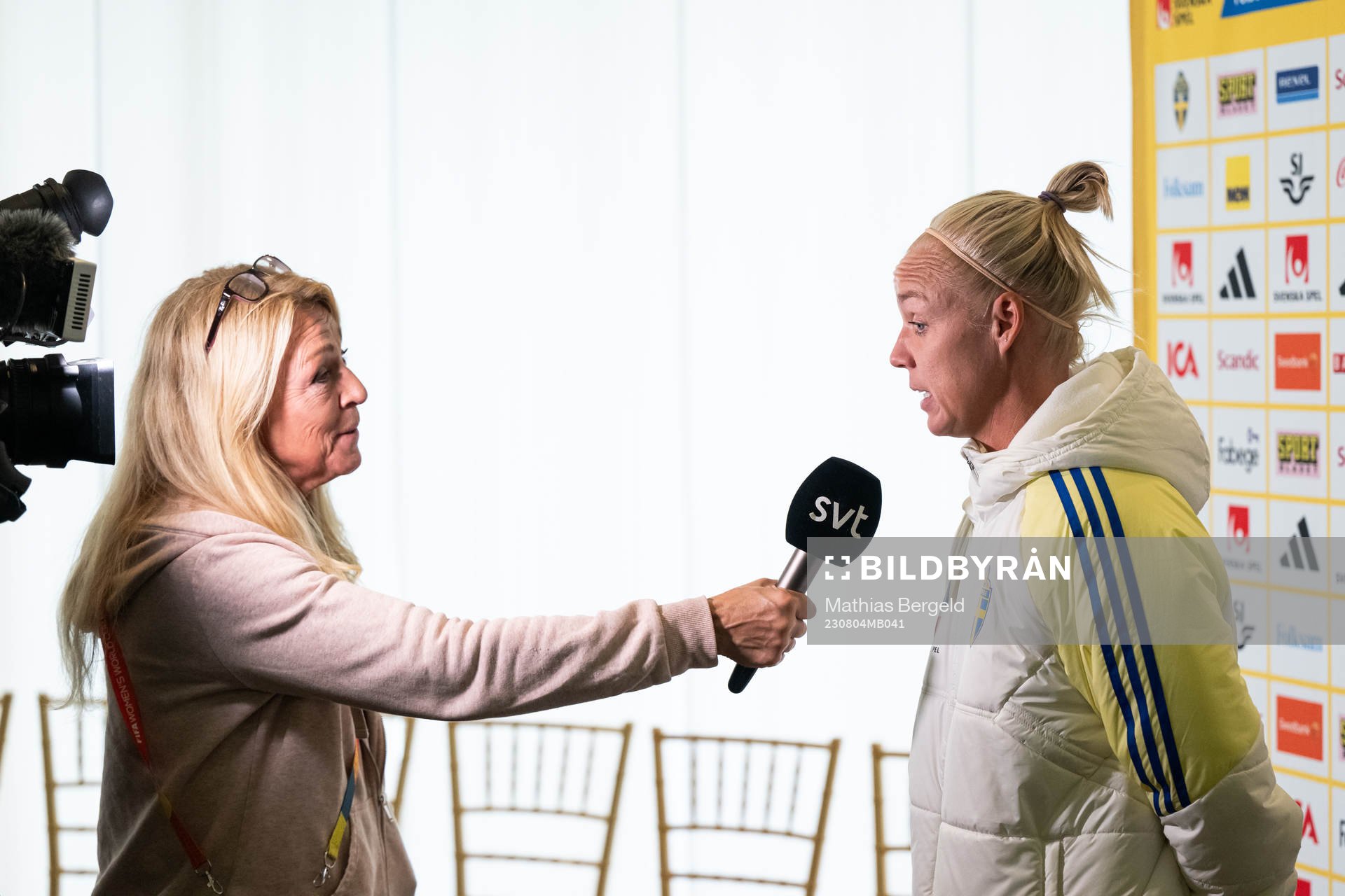 Caroline Seger of the Swedish women's national football