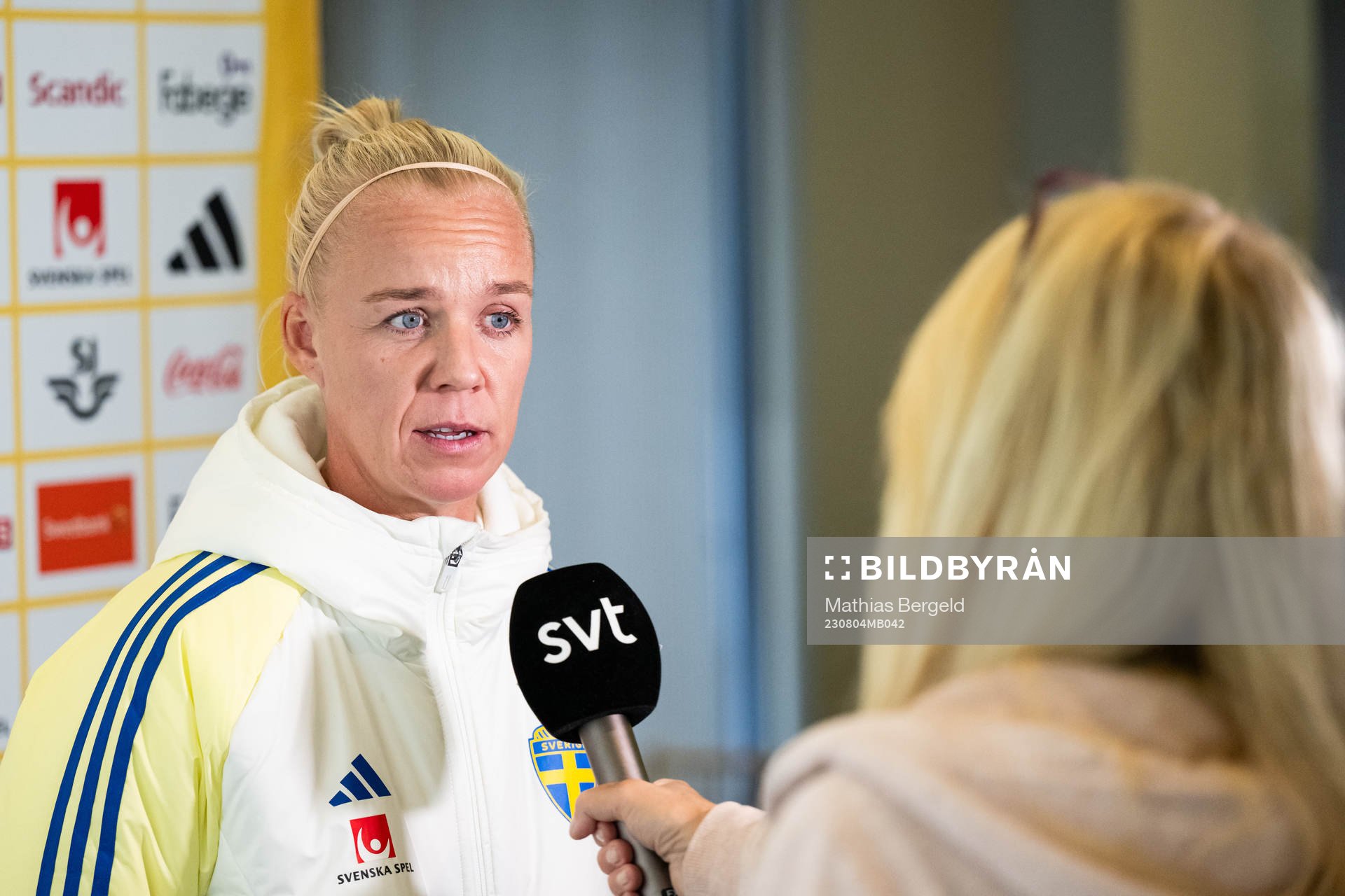 Caroline Seger of the Swedish women's national football