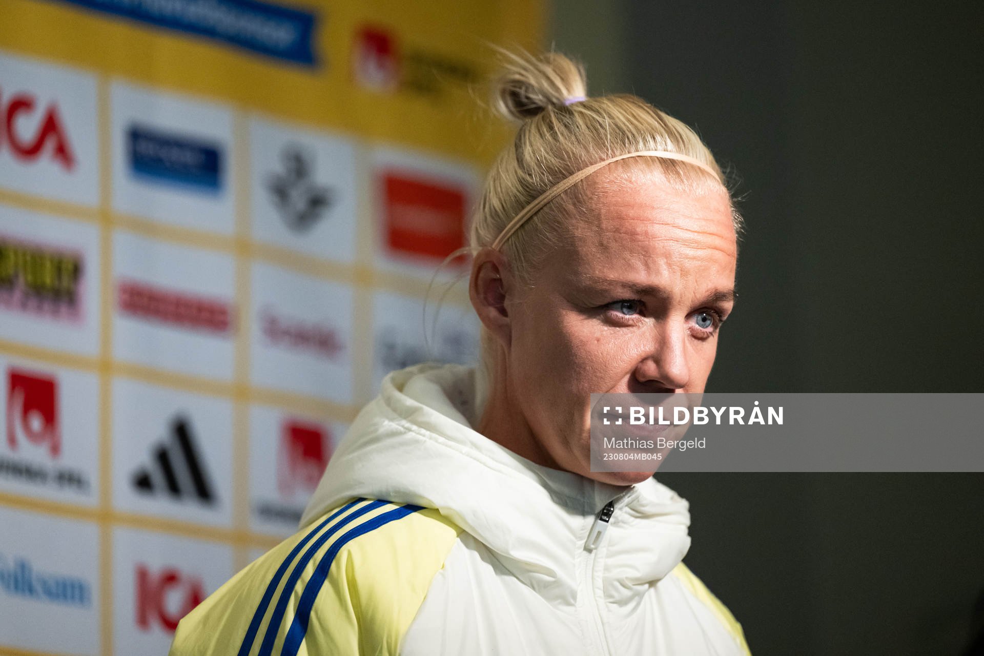 Caroline Seger of the Swedish women's national football