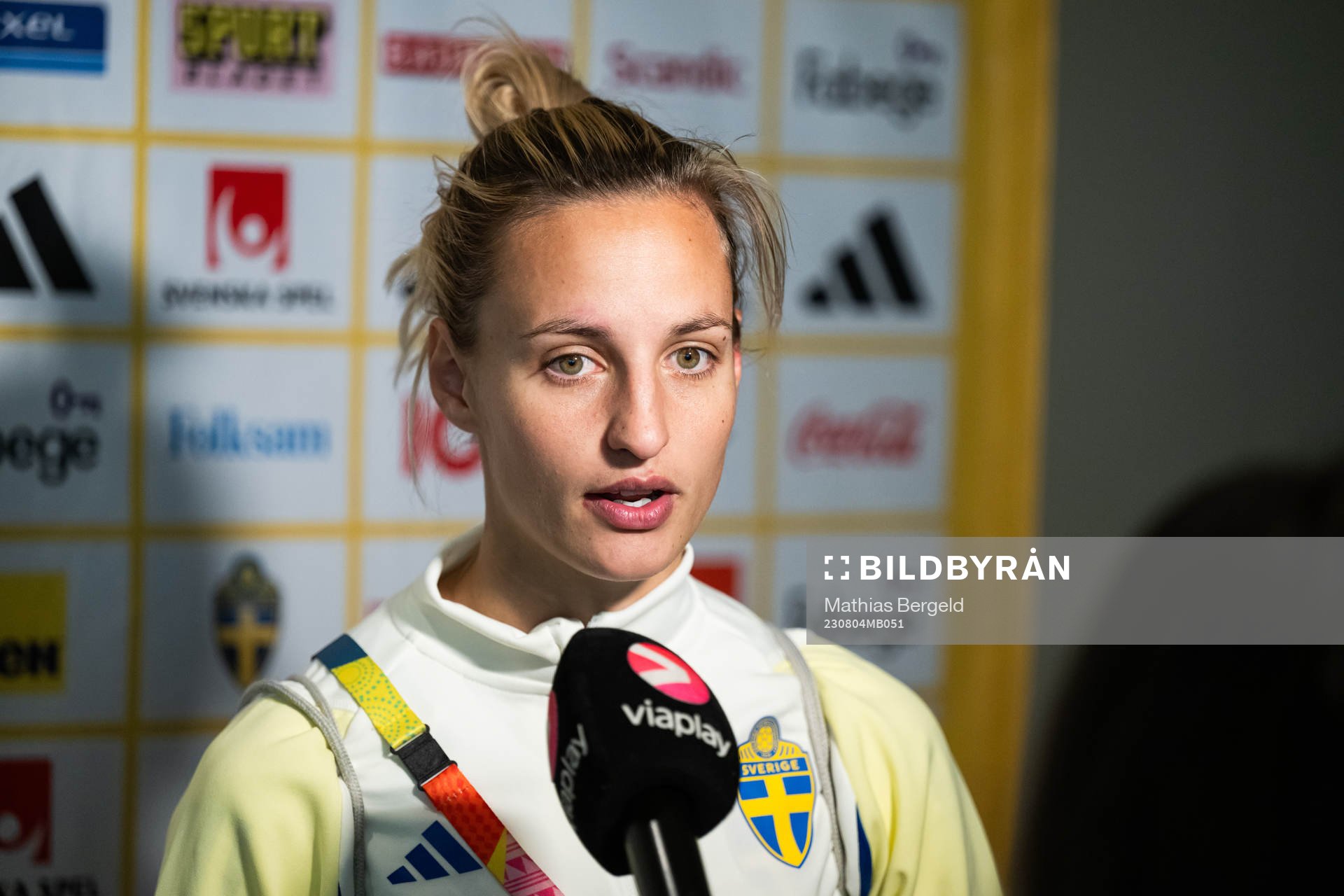 Nathalie Björn of the Swedish women's national football