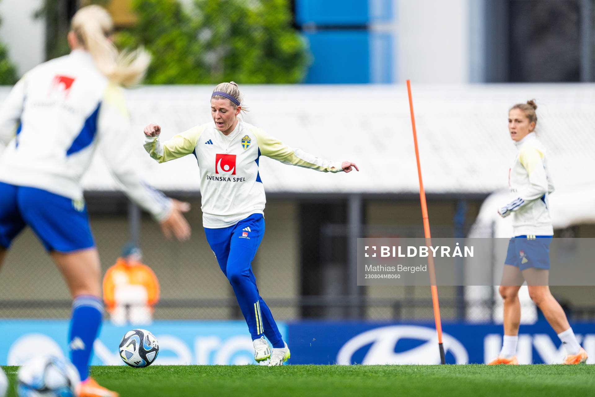 Olivia Schough of the Swedish women's national football