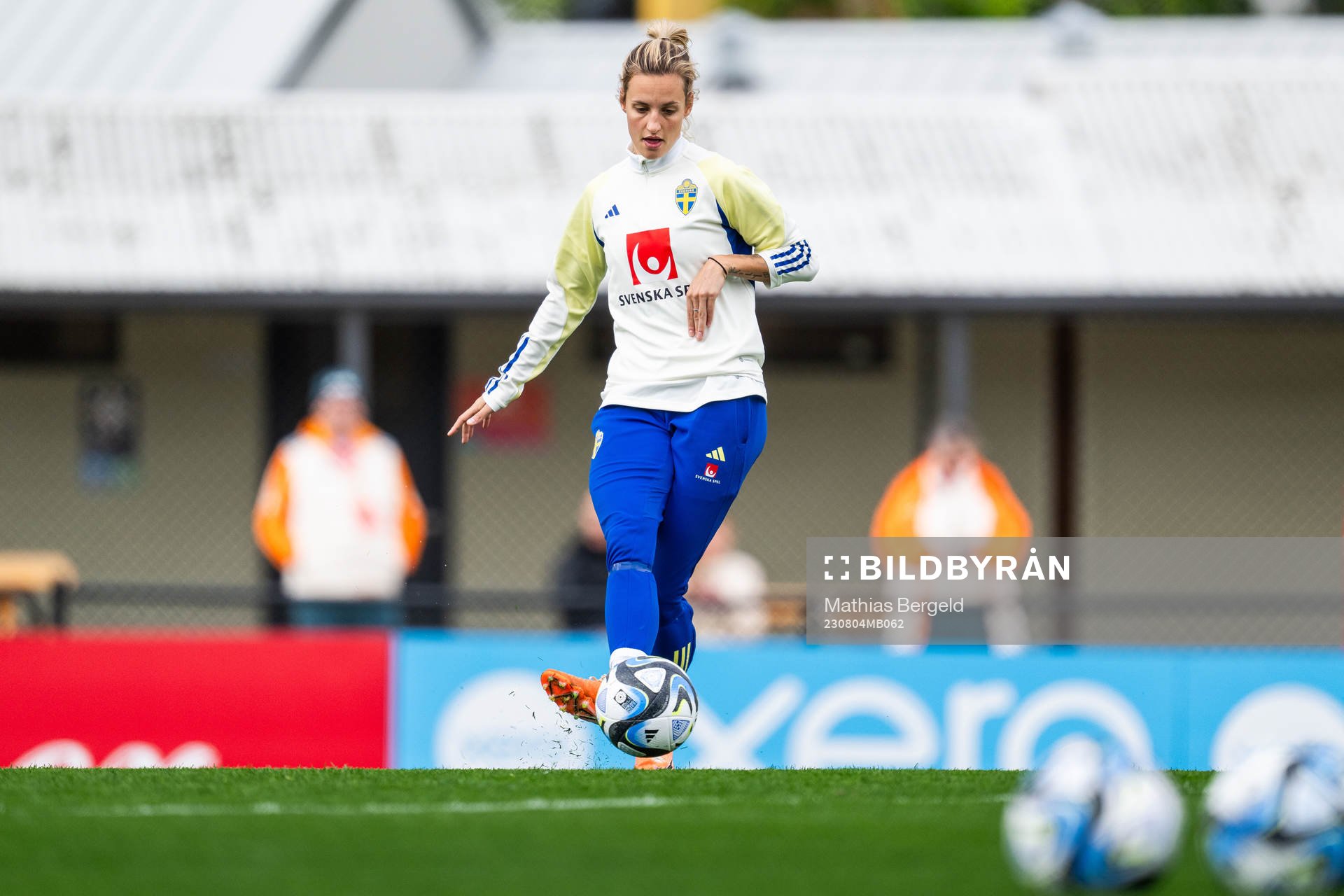 Nathalie Björn of the Swedish women's national football