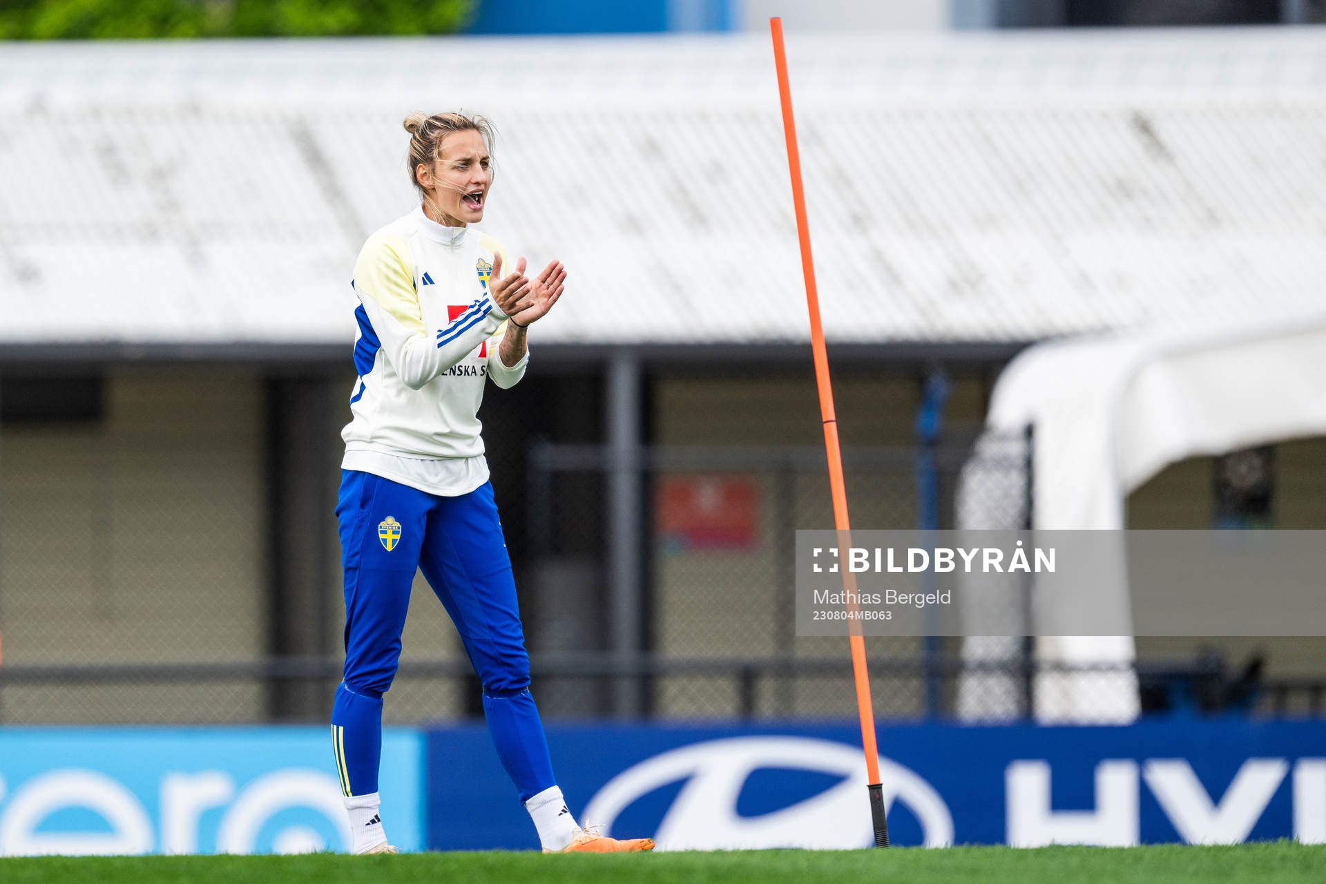 Nathalie Björn of the Swedish women's national football