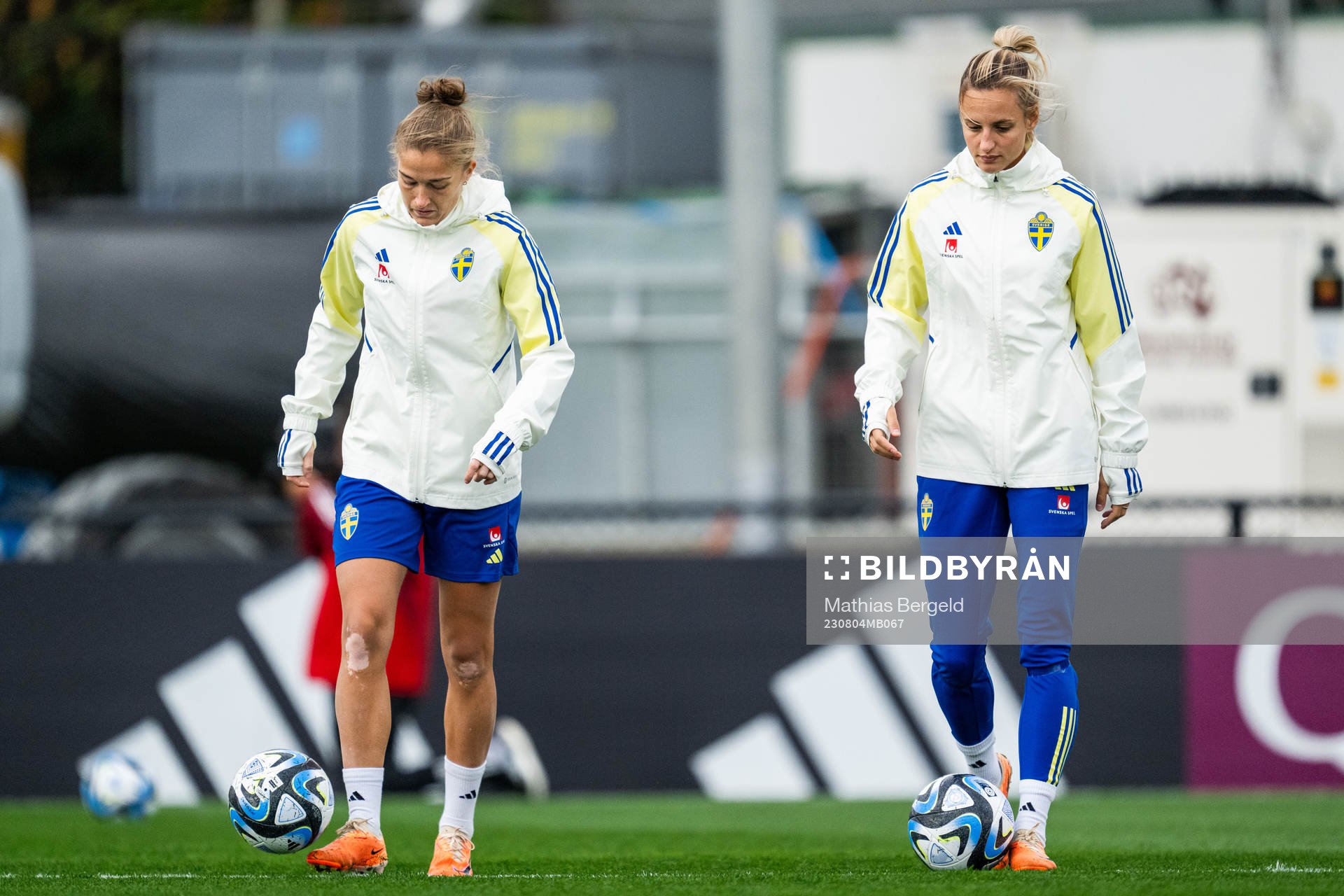 Filippa Angeldahl and Nathalie Björn of the Swedish