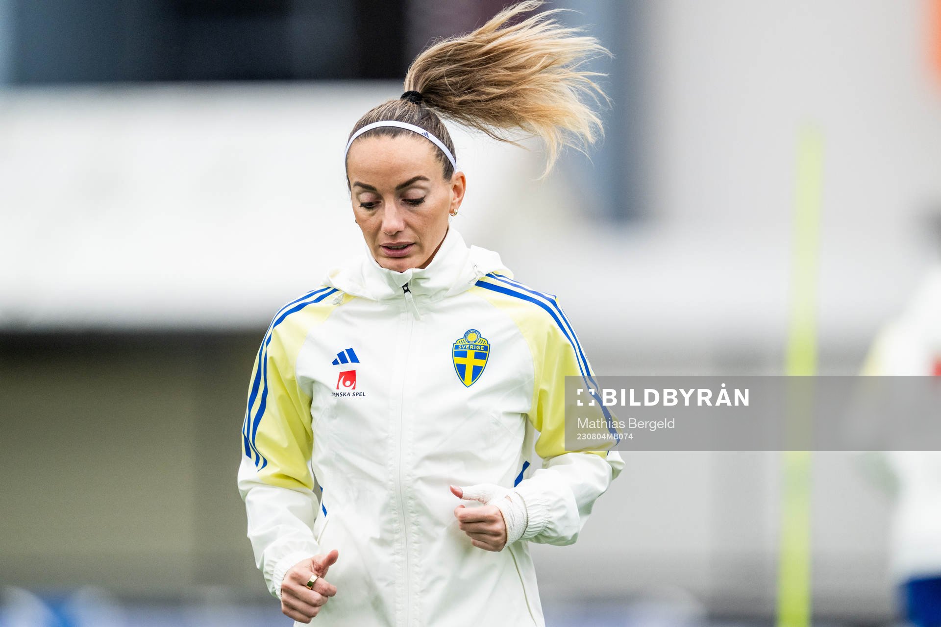 Kosovare Asllani of the Swedish women's national football