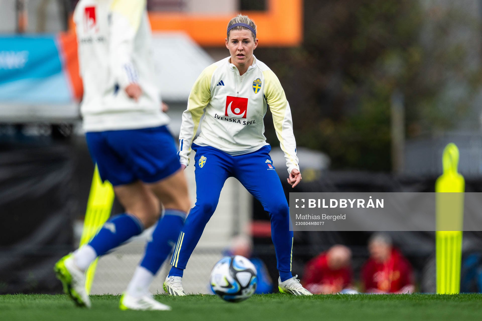 Olivia Schough of the Swedish women's national football