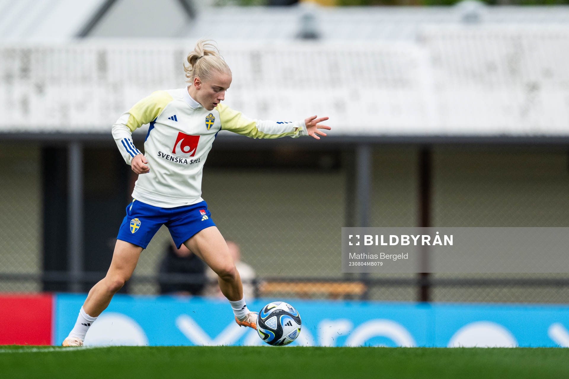 Anna Sandberg of the Swedish women's national football team