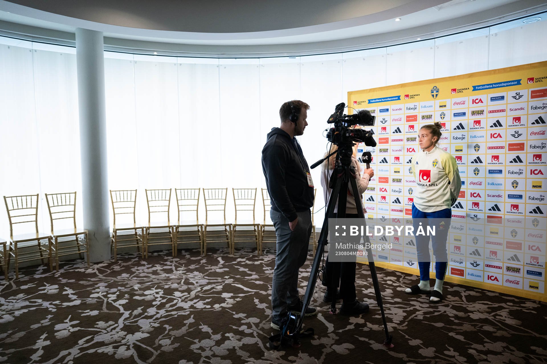 Nathalie Björn of the Swedish women's national football