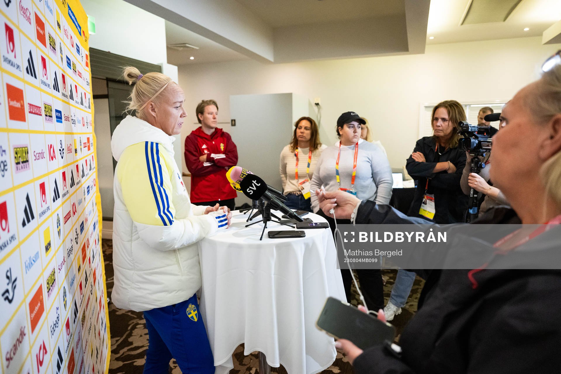 Caroline Seger of the Swedish women's national football