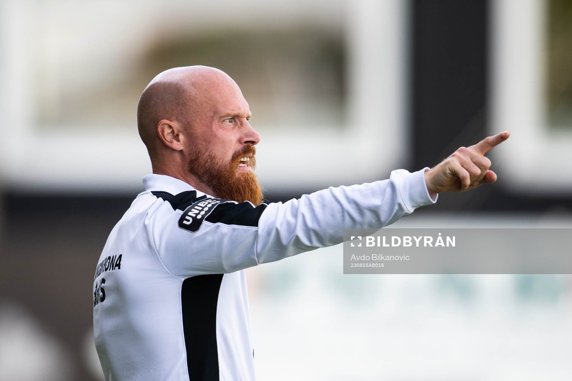 Landskronas tränare Max Mölder