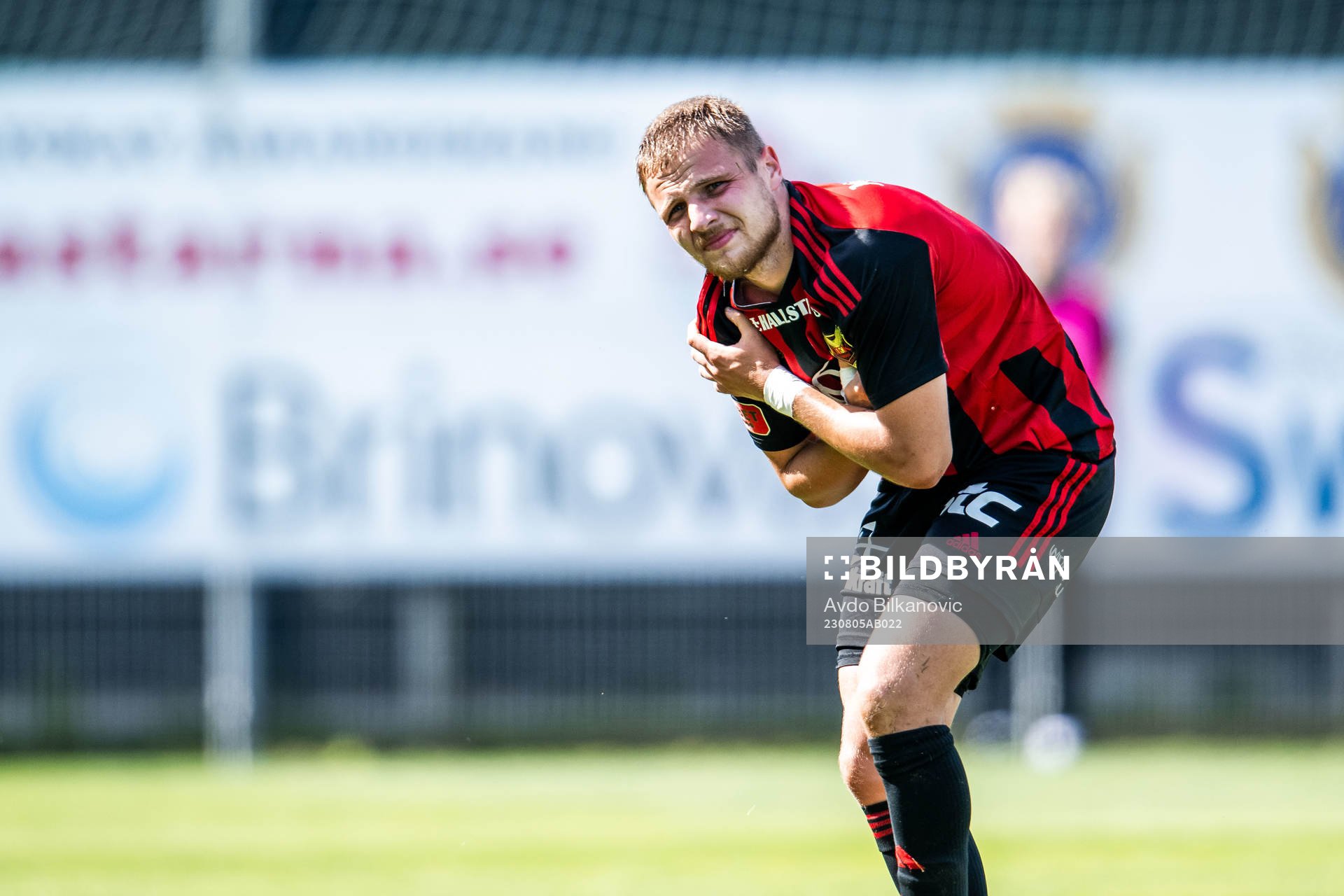 Östersunds Mykola Musolitin har ont