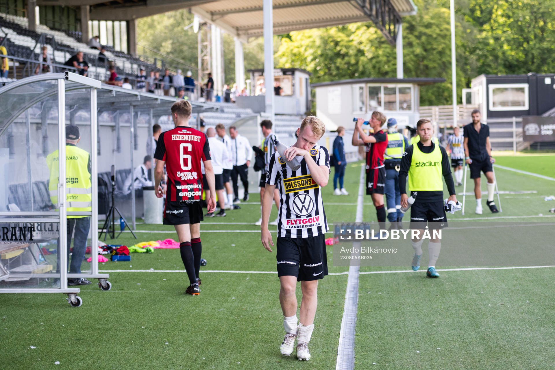 Landskronas David Edvardsson deppar
