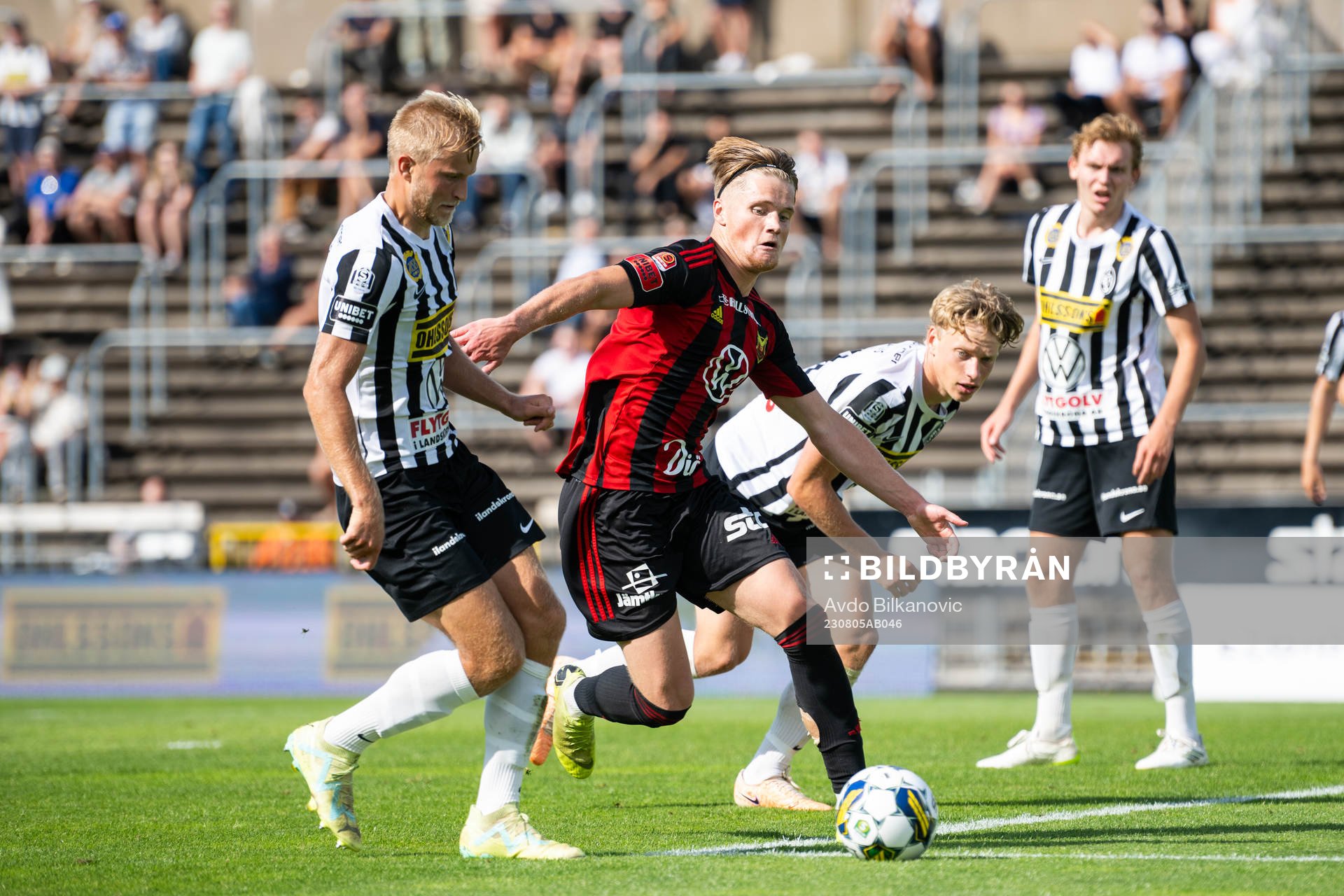 Landskronas Johan Rapp och Östersunds Sebastian Karlsson