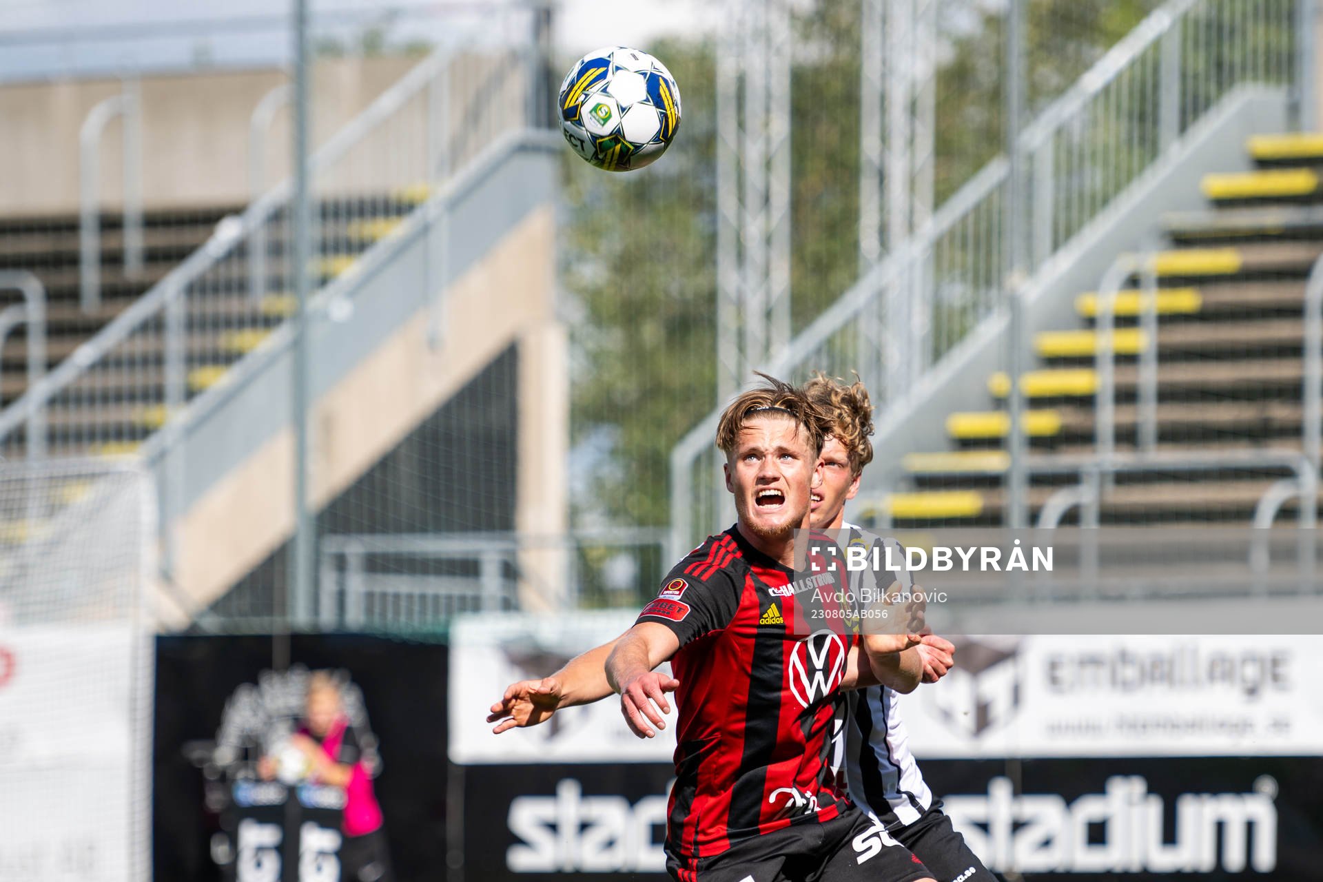 Landskronas Gustaf Bruzelius och Östersunds Sebastian