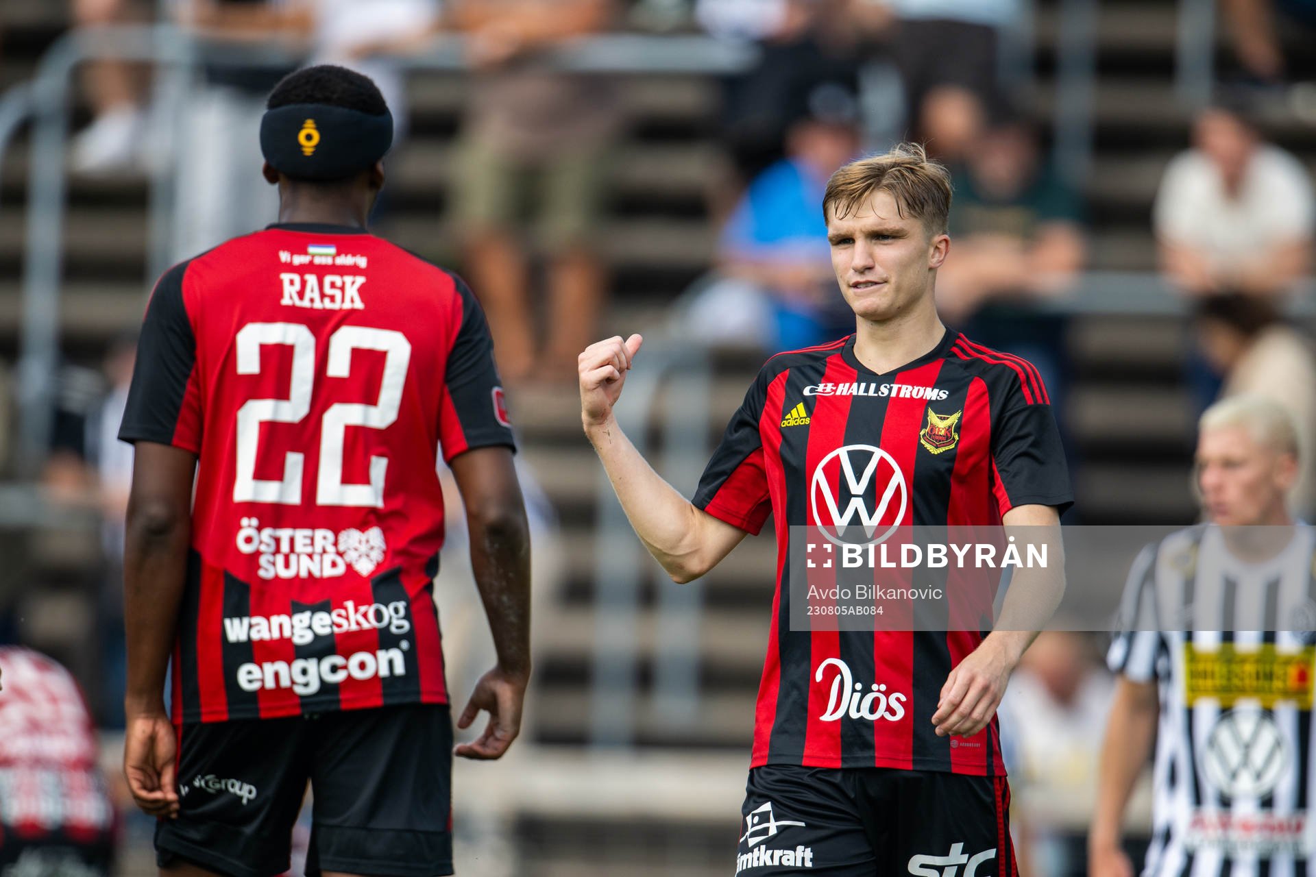 Östersunds Jakob Hedenquist och Theodore Rask