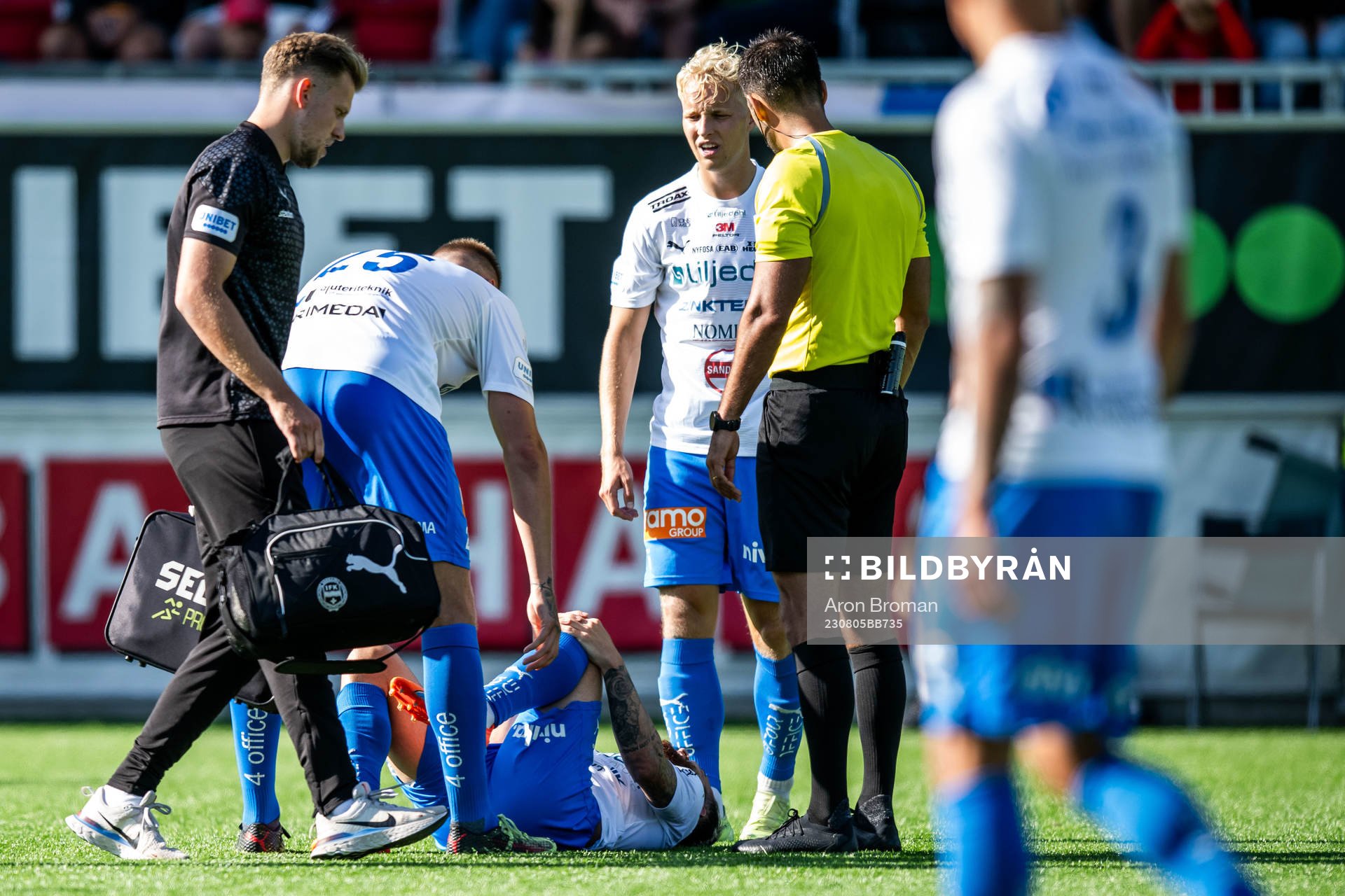 Värnamos Marco Bustos får vård