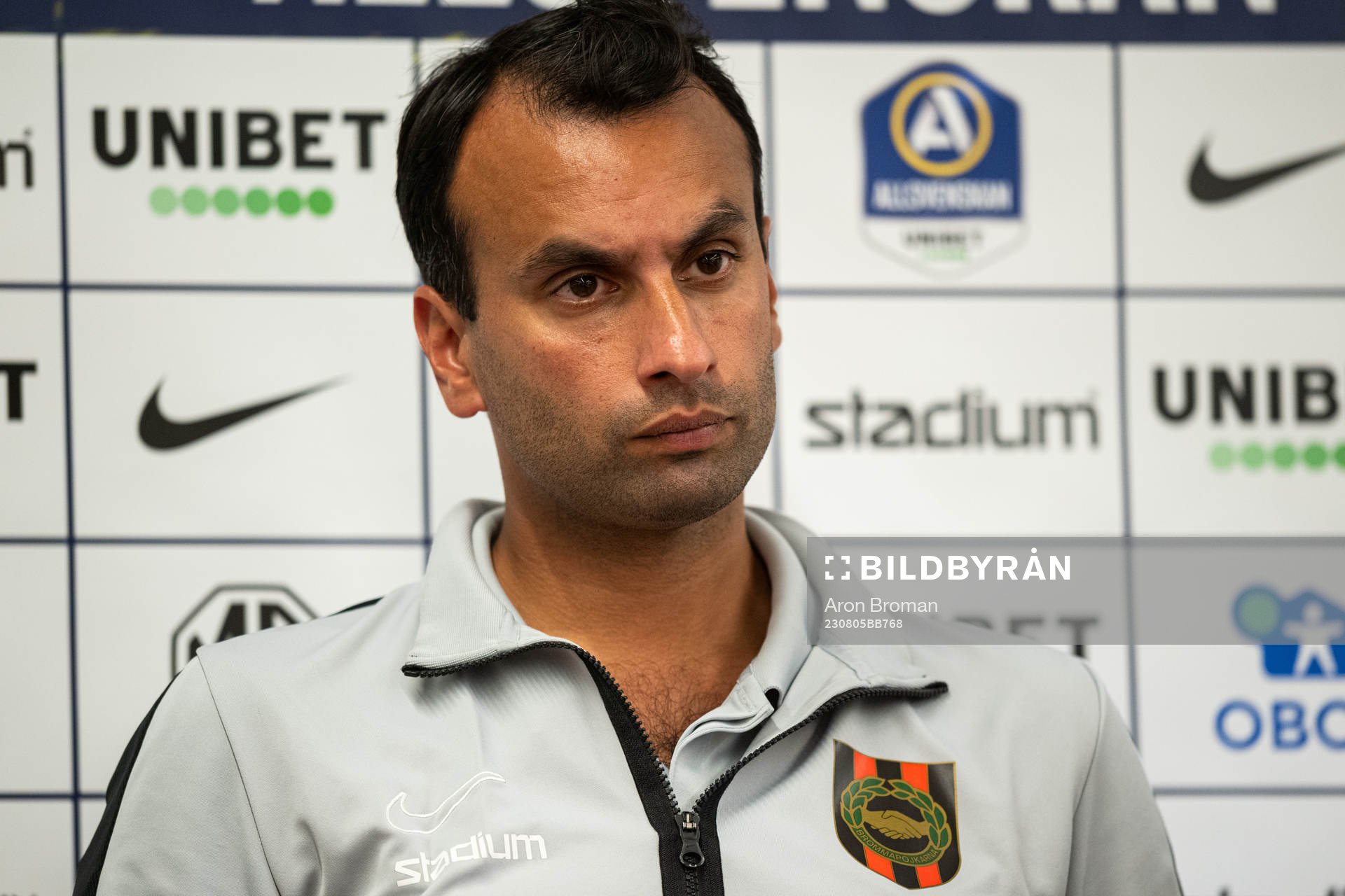 Brommapojkarnas assisterande tränare Andreas Engelmark