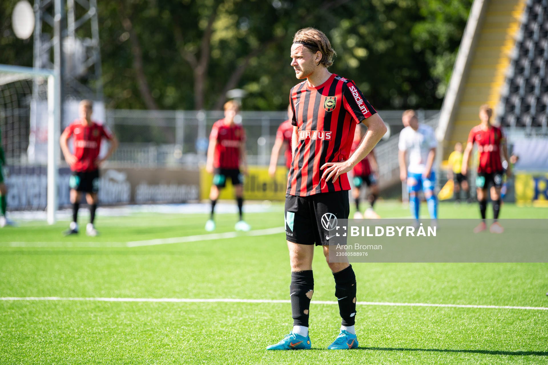 Brommapojkarnas Oscar Pettersson deppar