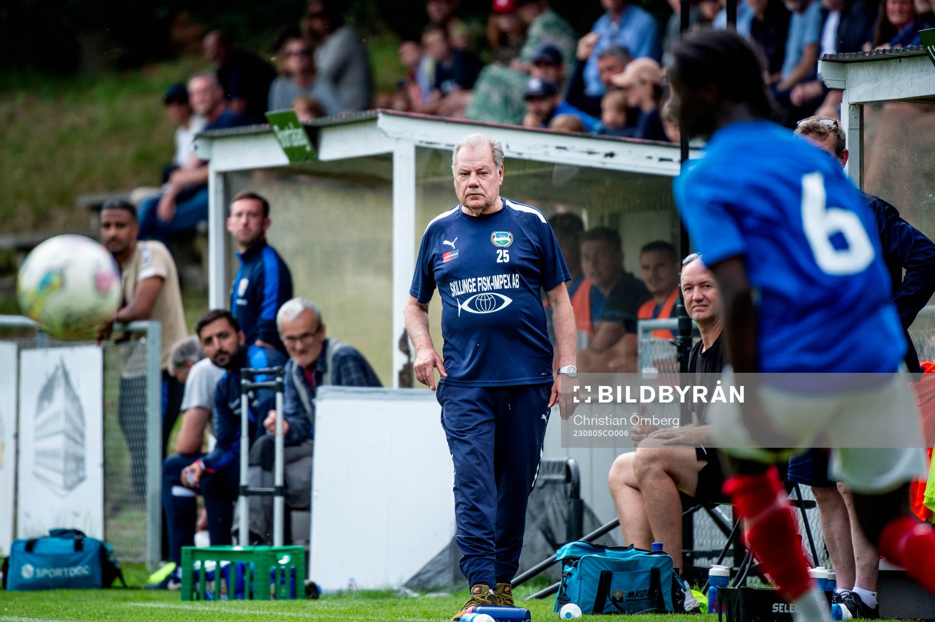 Österlens tränare Nils-Erik Persson