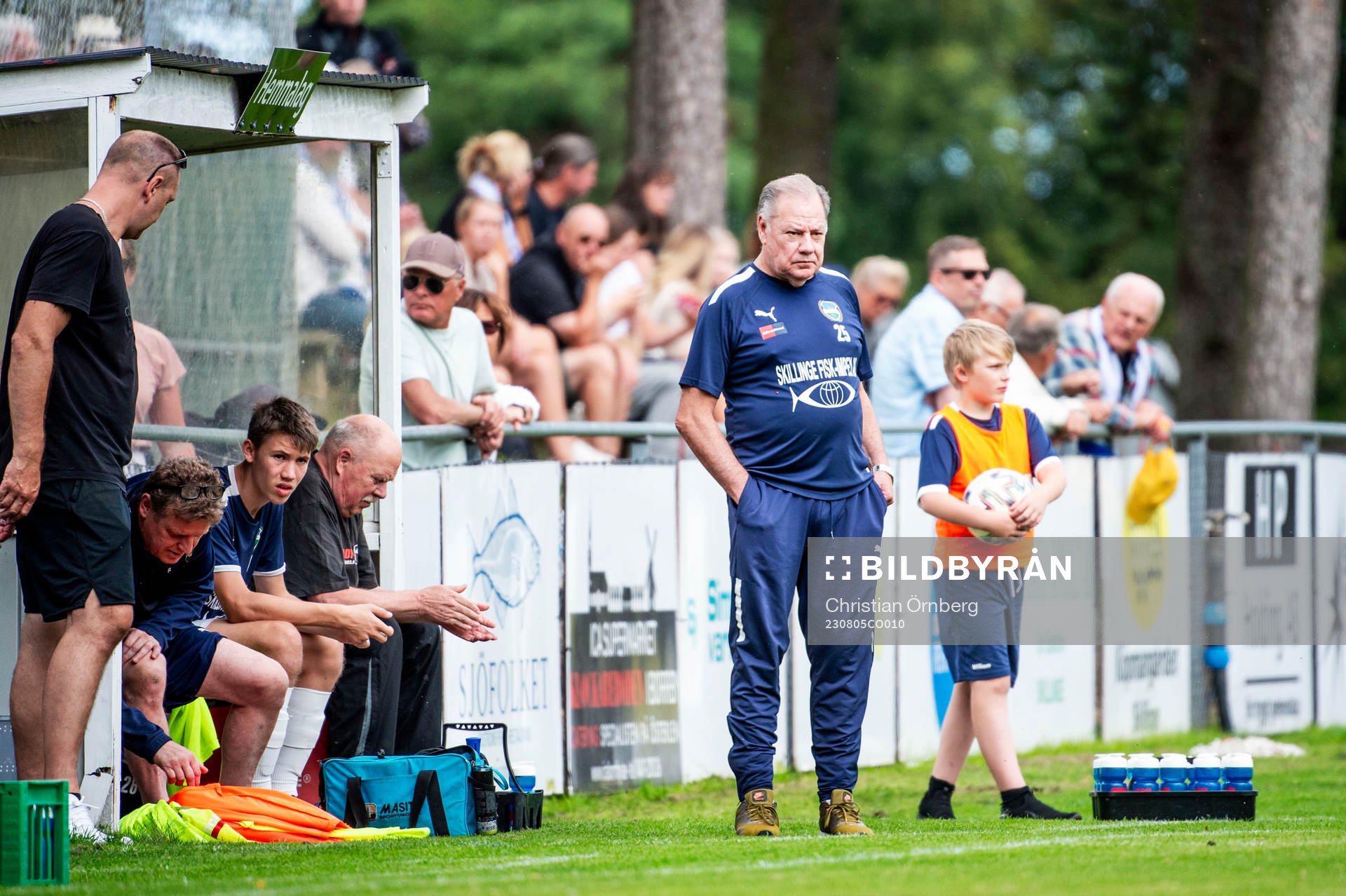 Österlens tränare Nils-Erik Persson