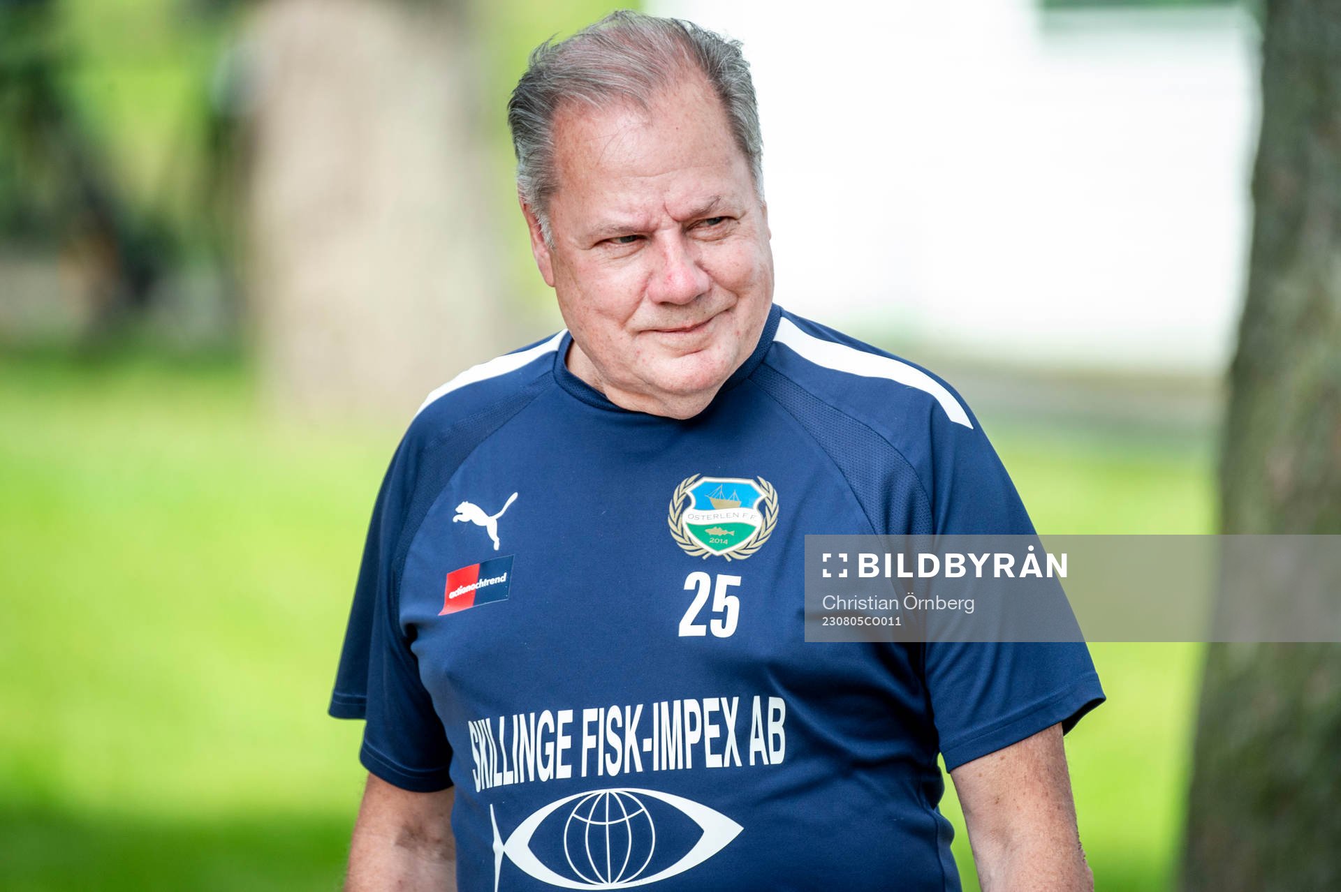 Österlens tränare Nils-Erik Persson