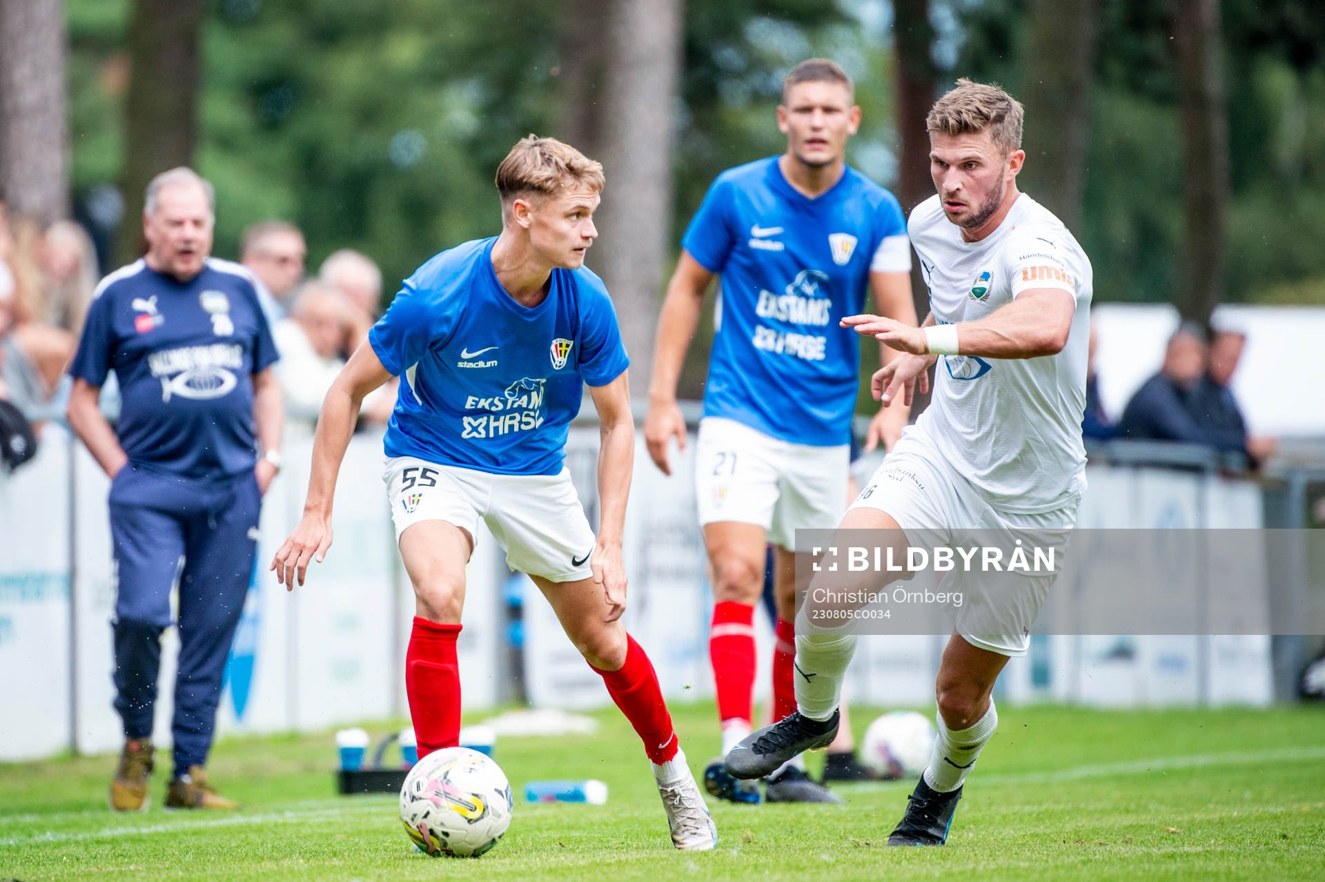 FBK Balkans Carl Puumalainen mot Österlens Erik Pärsson