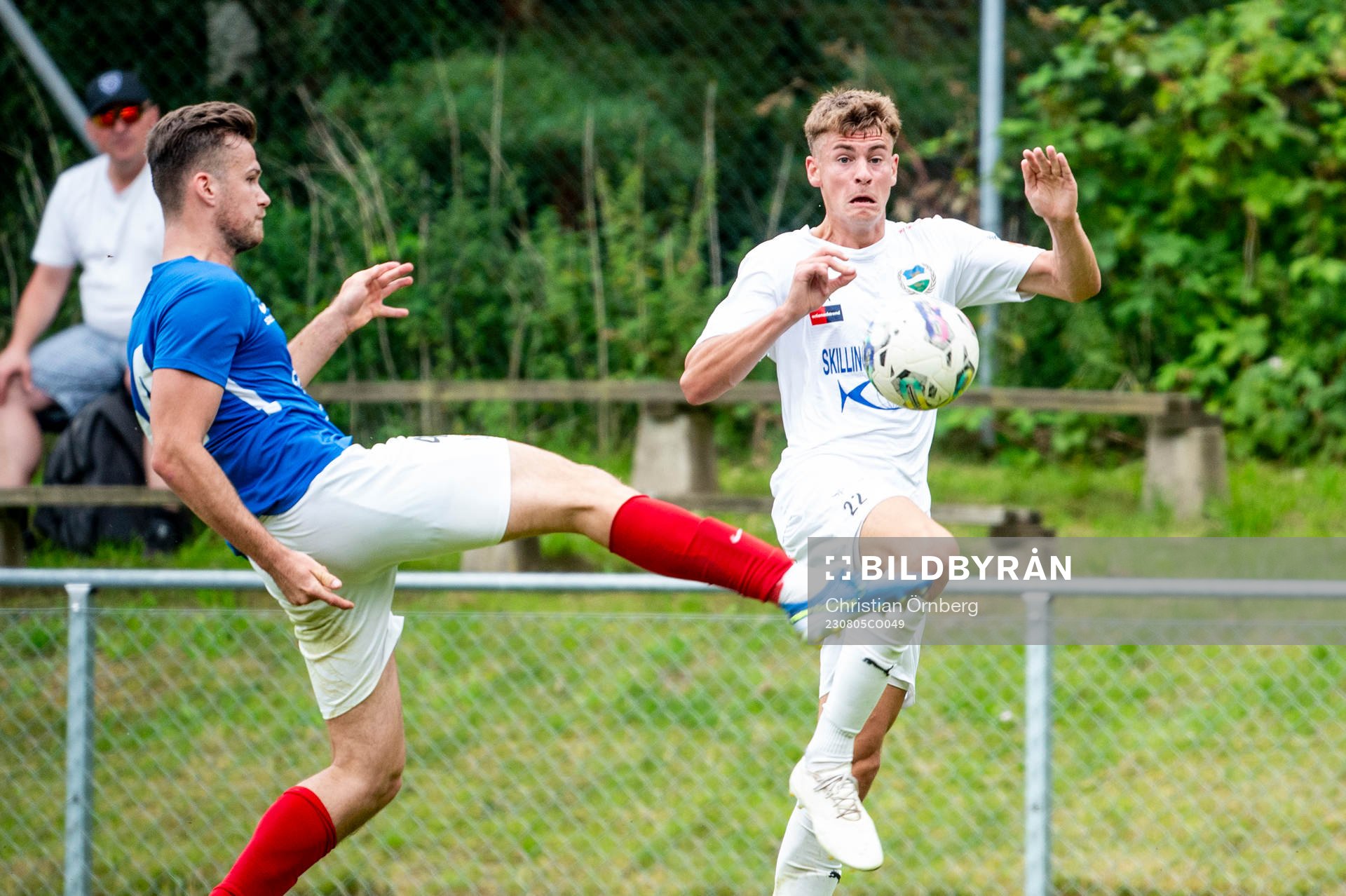 FBK Balkans Fabian Petersson mot Österlens Melvin Krajnc