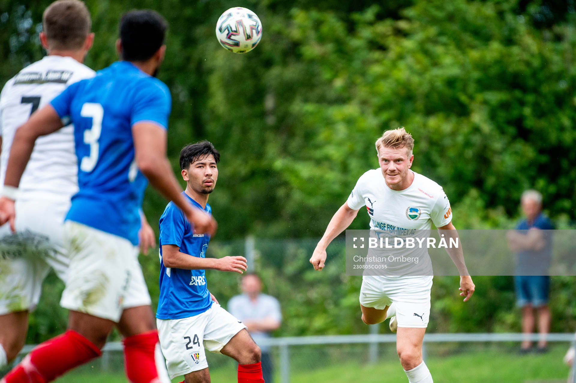 Österlens Jacob Blixt mot FBK Balkans Mohammad Mahdi