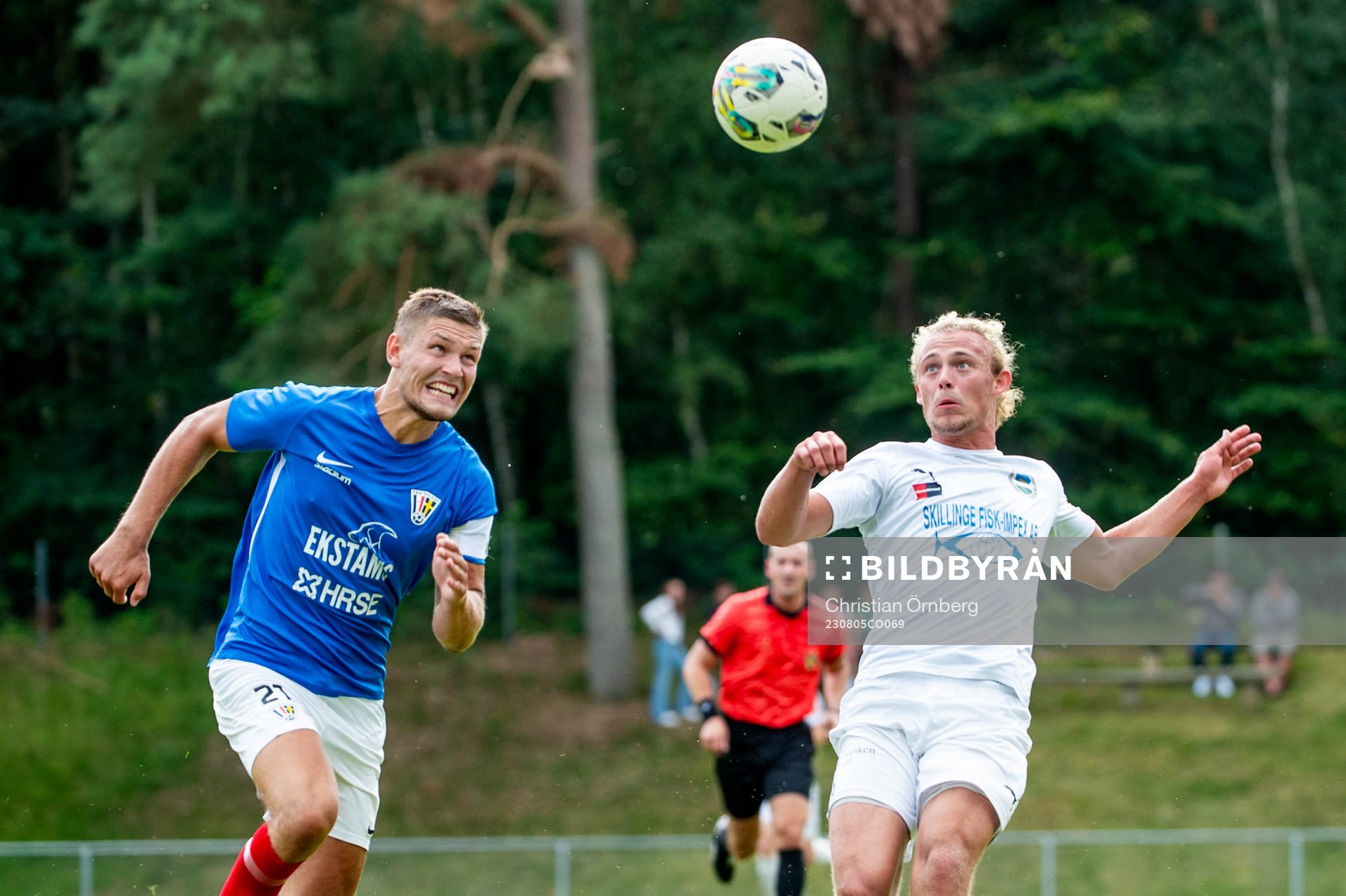 FBK Balkans Albin Asklund mot Österlens Hugo Göransson
