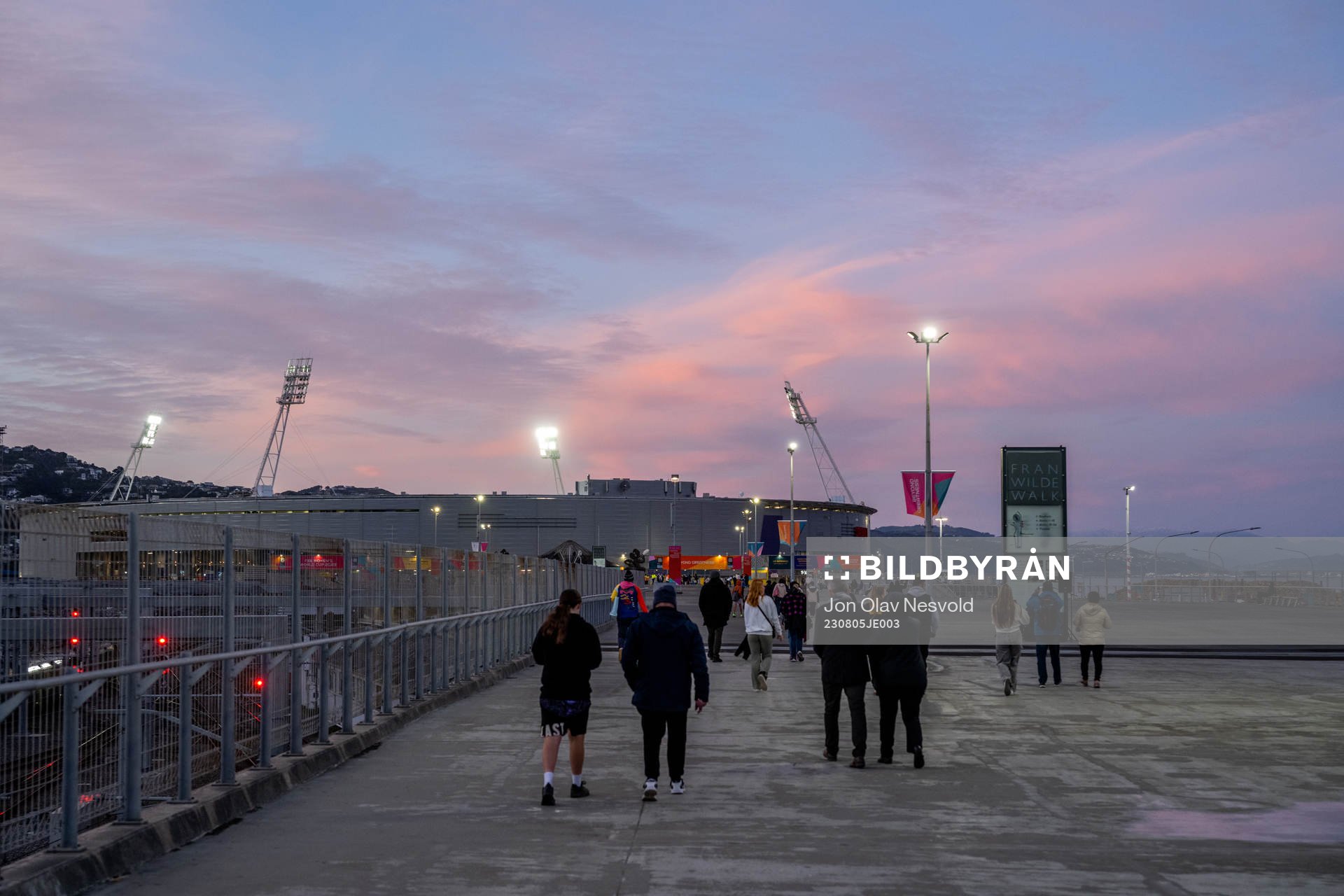General exterior view of Sky Stadium