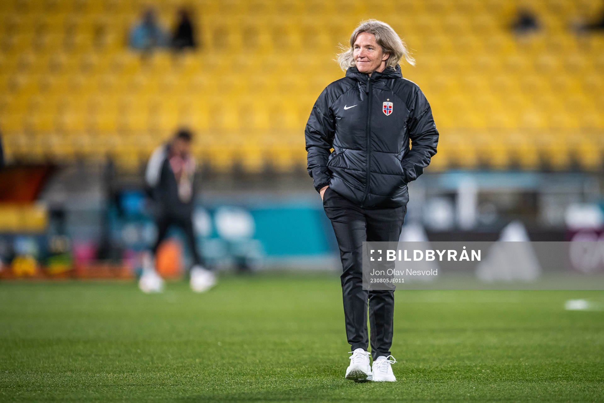 Head coach Hege Riise of Norway