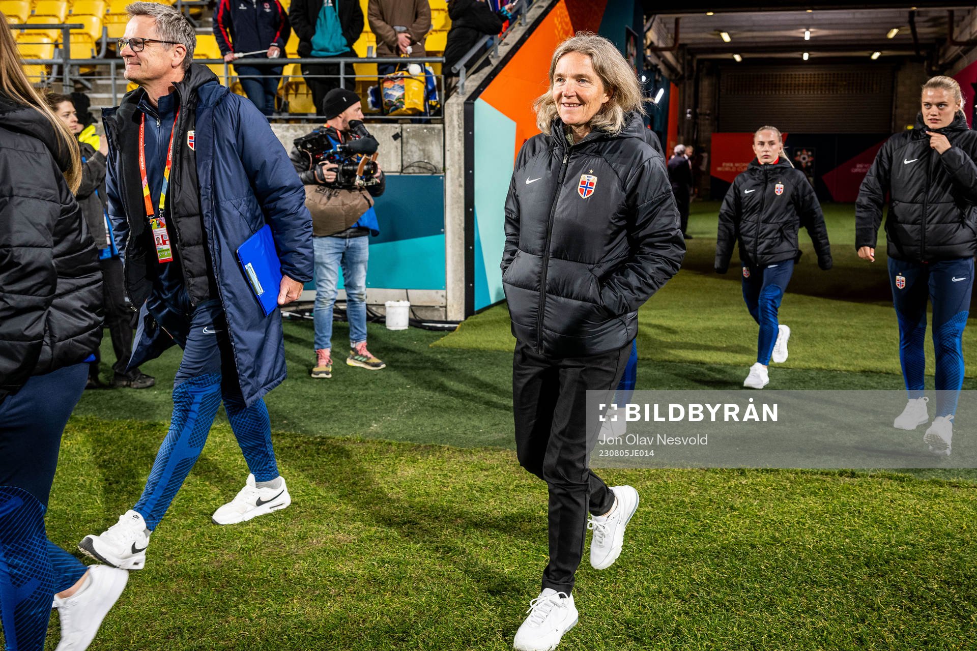 Head coach Hege Riise of Norway