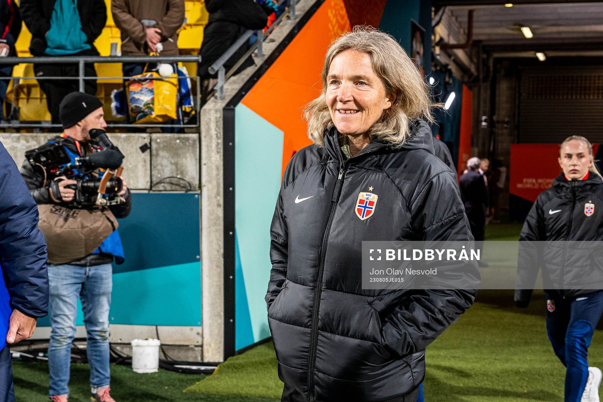 Head coach Hege Riise of Norway