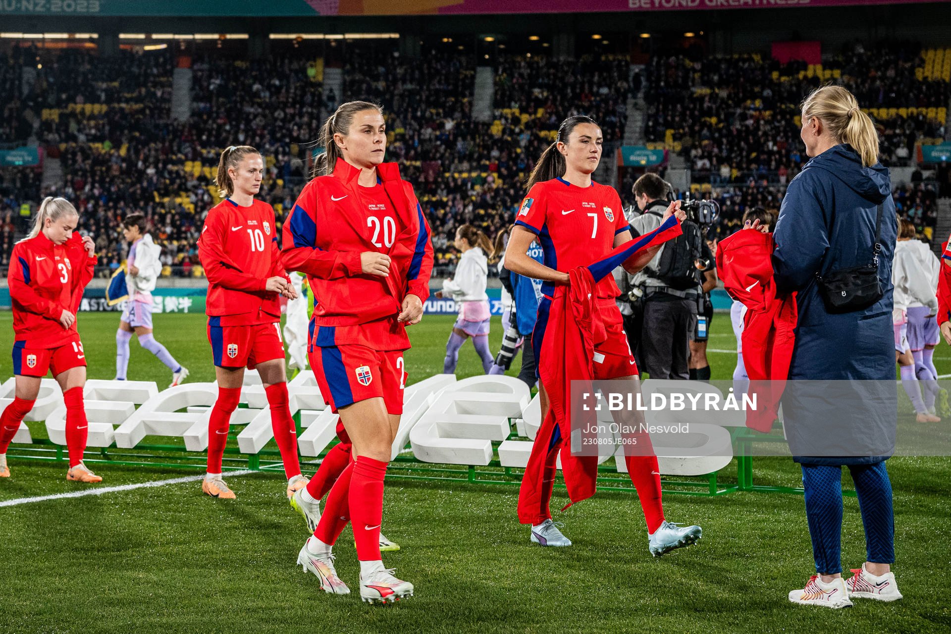 Emilie Bosshard Haavi and Ingrid Syrstad Engen of Norway