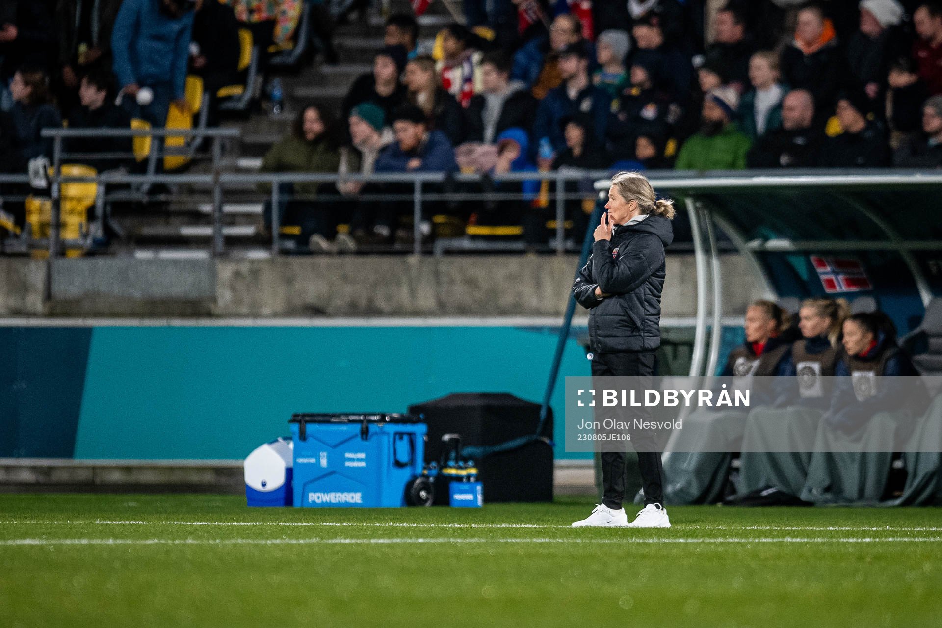 Head coach Hege Riise of Norway