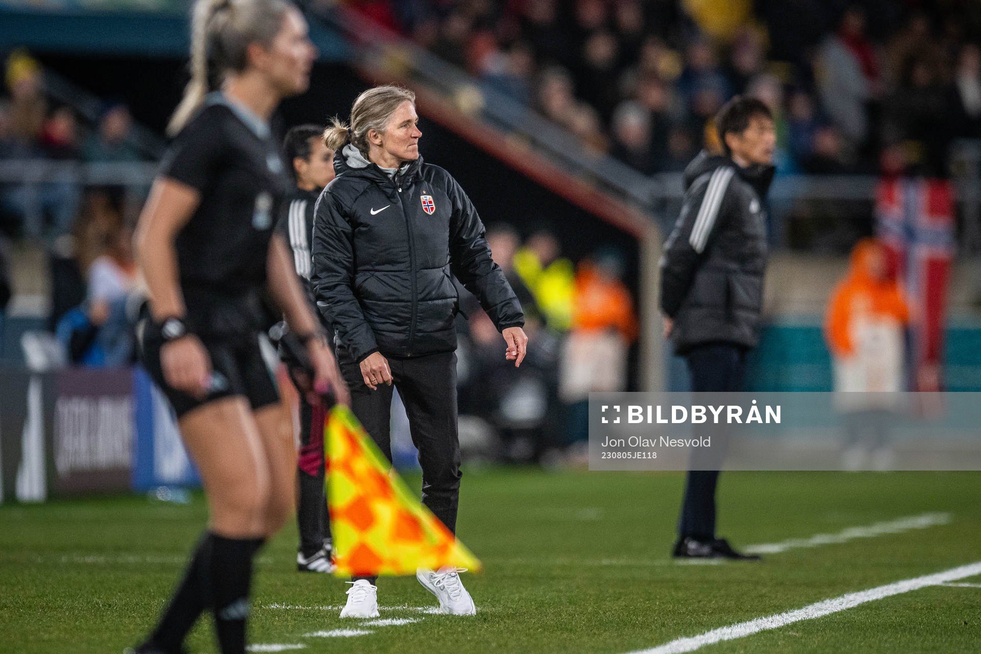 Head coach Hege Riise of Norway