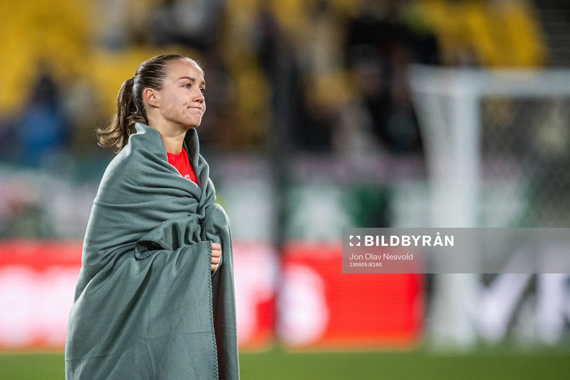 Guro Reiten of Norway looks dejected